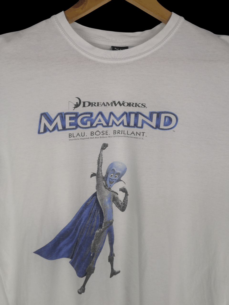 Vintage Vintage Megamind T-Shirt Movie Tee Dream Works Size US XL / EU 56 / 4 - 3 Thumbnail