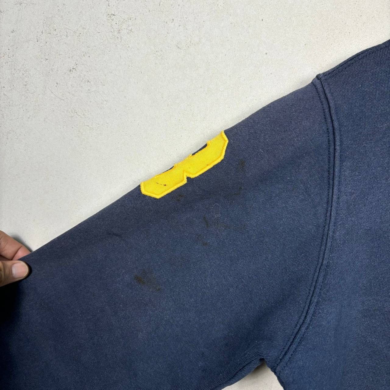 Polo Ralph Lauren Polo Ralph Lauren Big Pony #3 Zip Hoodie Navy Yellow M Size US M / EU 48-50 / 2 - 10 Thumbnail