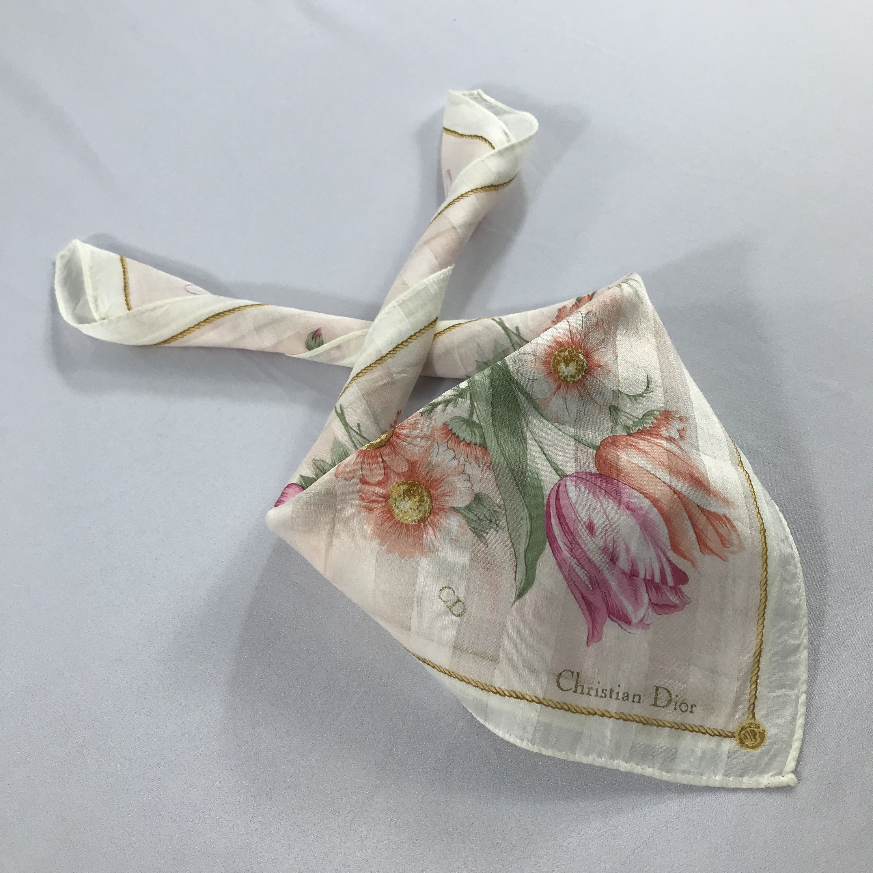 Christian Dior Bandana / Handkerchief / Neckerchief - S2027