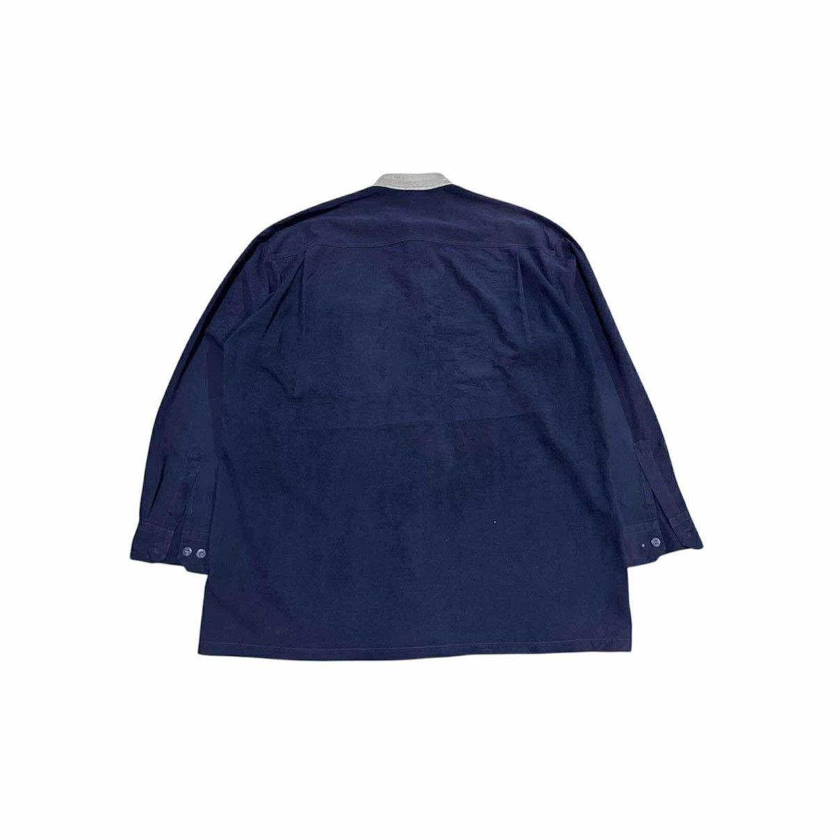 Japanese Brand 🔥Vintage Japanese Art Mandarin Collar Shirt Long Sleeve Size US XL / EU 56 / 4 - 6 Thumbnail