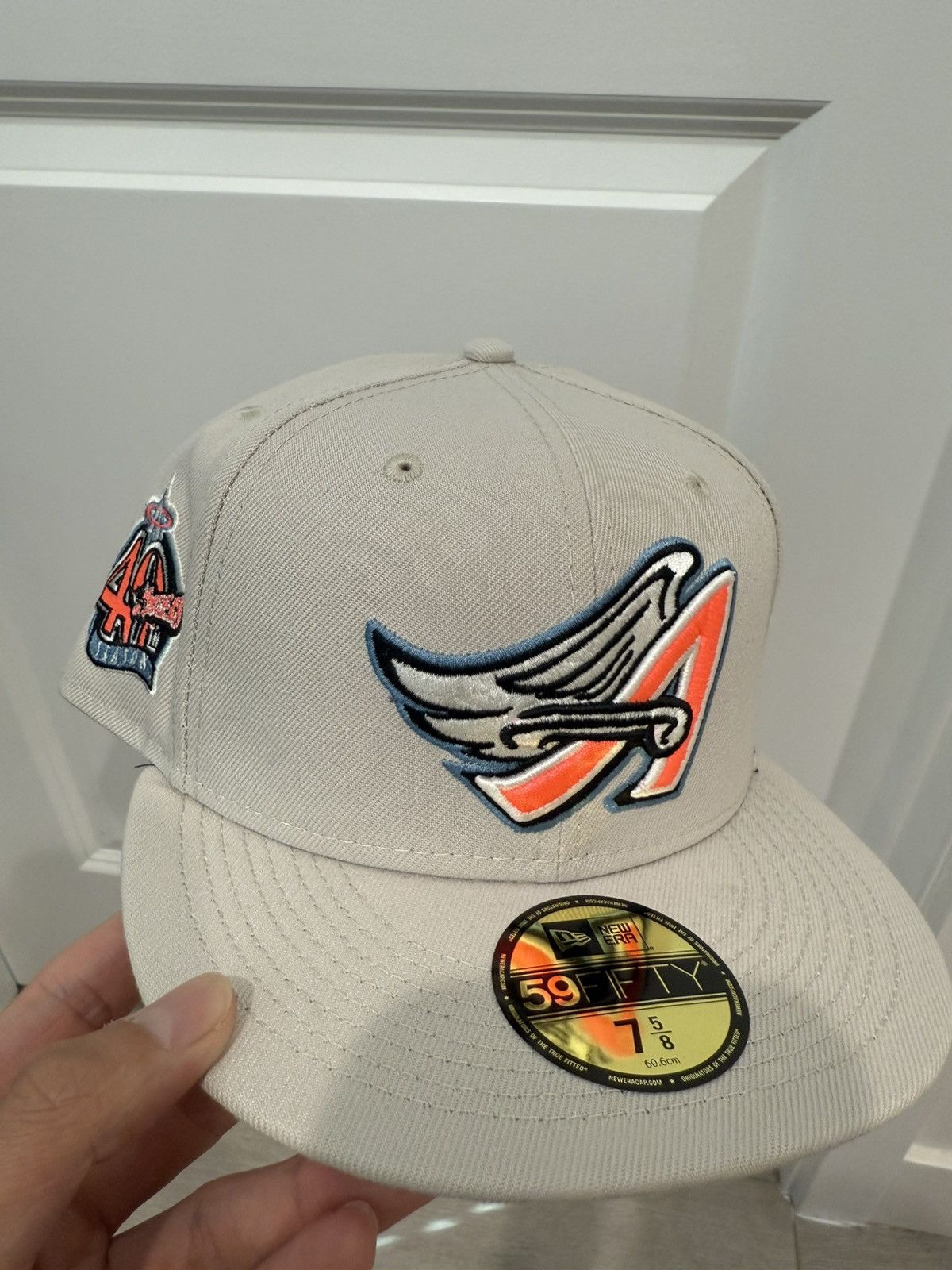 Hat Club Los Angeles Angels 40th Anni Patch Hat 5/8 Size ONE SIZE - 1 Thumbnail
