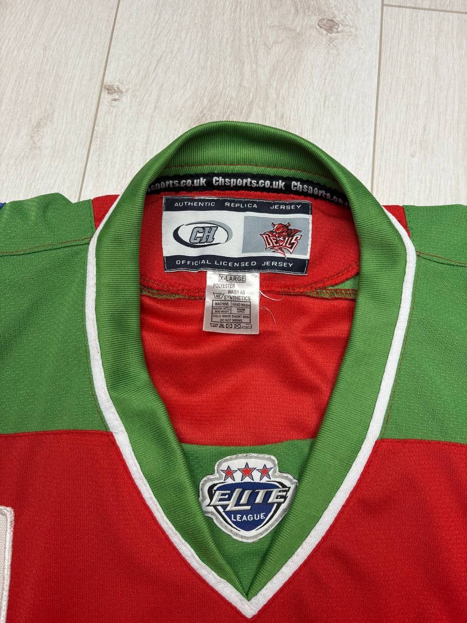 Other RARE Cardiff Devils 2010's ice hockey jersey shirt kit Size US XL / EU 56 / 4 - 5 Thumbnail