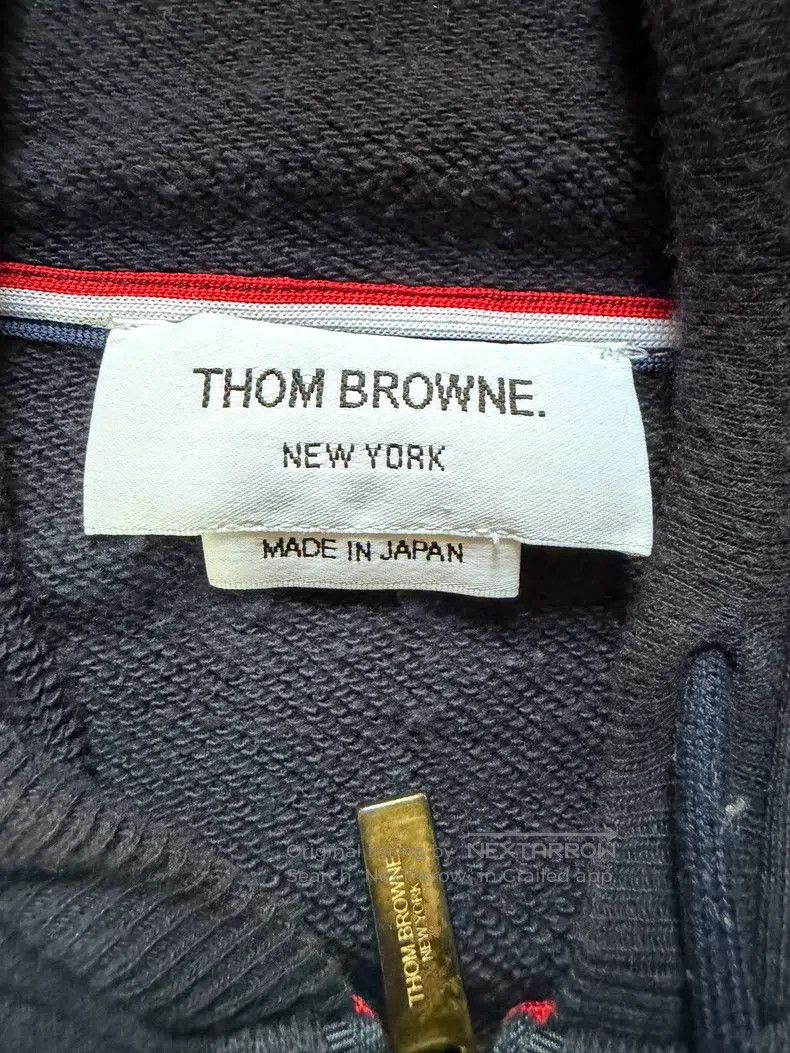 Thom Browne Thom Browne Four-bar zip jacket Size US S / EU 44-46 / 1 - 4 Thumbnail