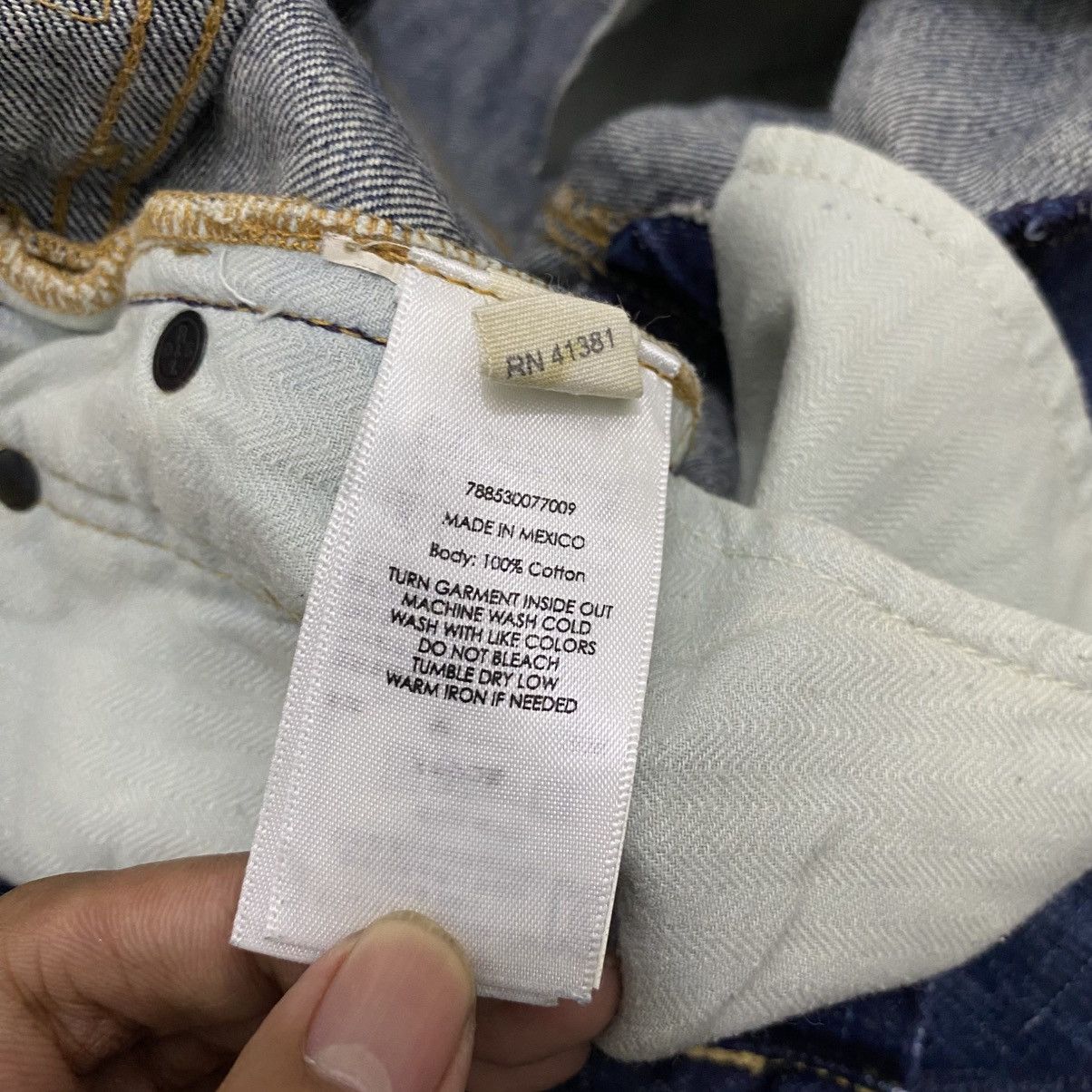 Ralph Lauren Ralph Lauren Distressed Denim Pant Size US 30 / EU 46 - 13 Thumbnail