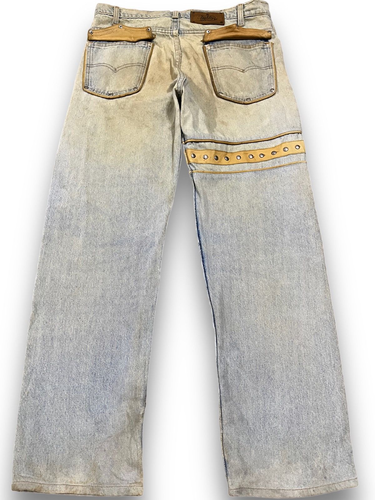 POST ARCHIVE FACTION (PAF) Vintage Levi’s Kalimera Bondage Punk Denim Size US 33 - 5 Thumbnail
