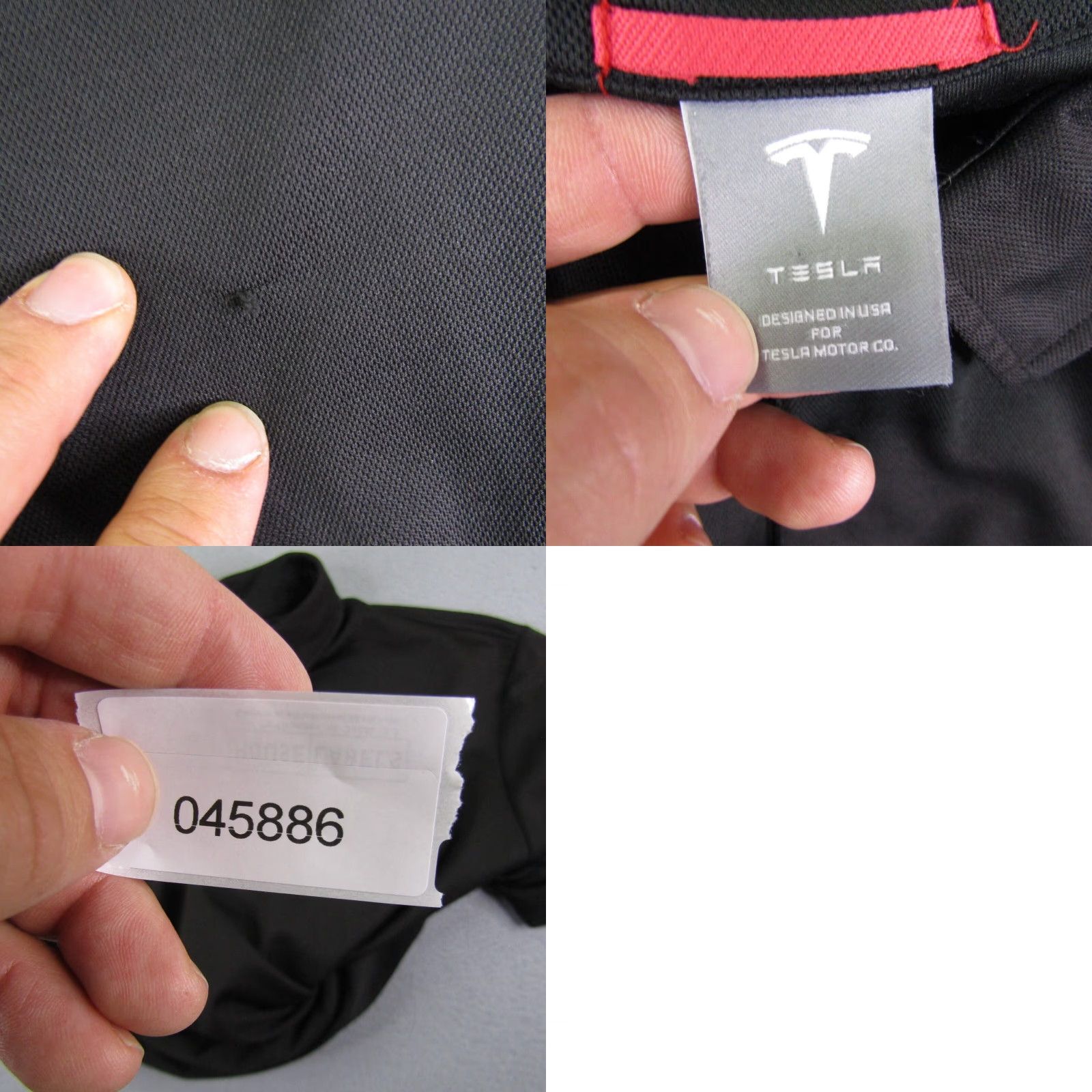 Vintage Tesla Polo Shirt Mens 2XL XXL Black Electric Car Short Sleeve Performance Golf Size US XXL / EU 58 / 5 - 8 Thumbnail