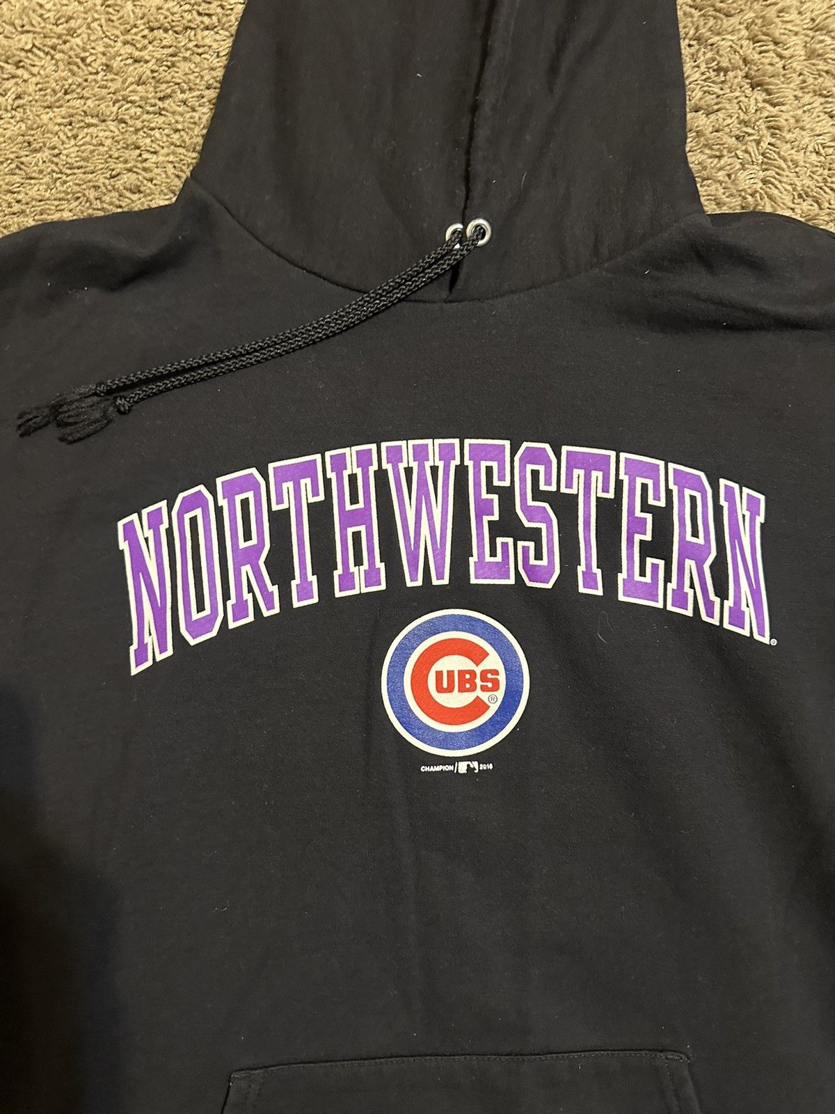 MLB × NCAA × Vintage Vintage NCAA MLB Northwestern Chicago Hoodie 00s size XL Size US XL / EU 56 / 4 - 2 Thumbnail