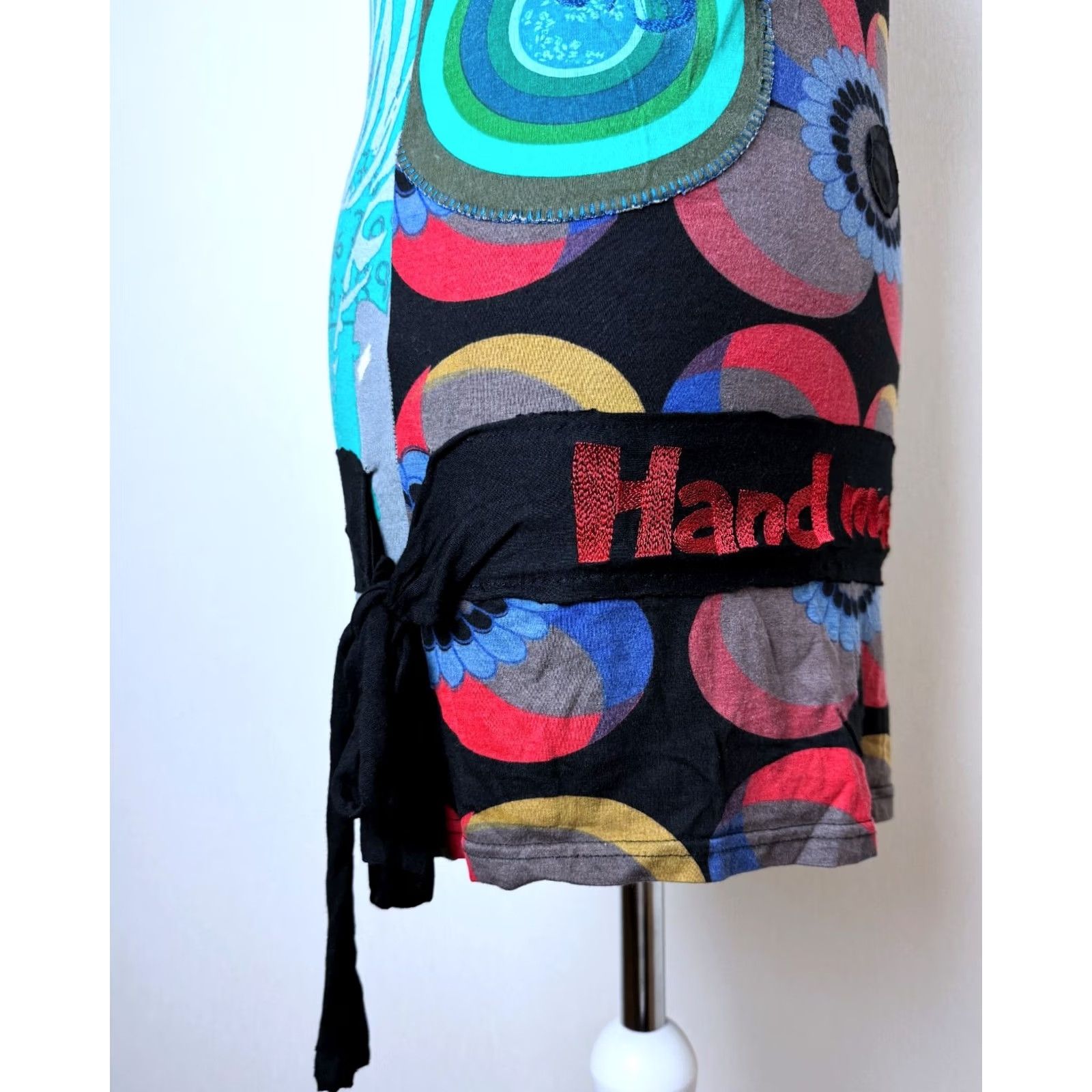 Desigual Desigual Shirt Tunic L Multicoloured Womens Short Sleeve Tunic Length L Size L / US 10 / IT 46 - 3 Thumbnail