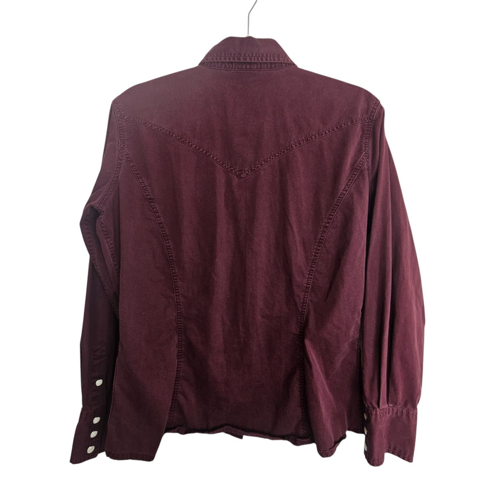Carhartt Carhartt Womens Western Shirt Pearl Snap Size S Cowgirl Work Size S / US 4 / IT 40 - 7 Thumbnail