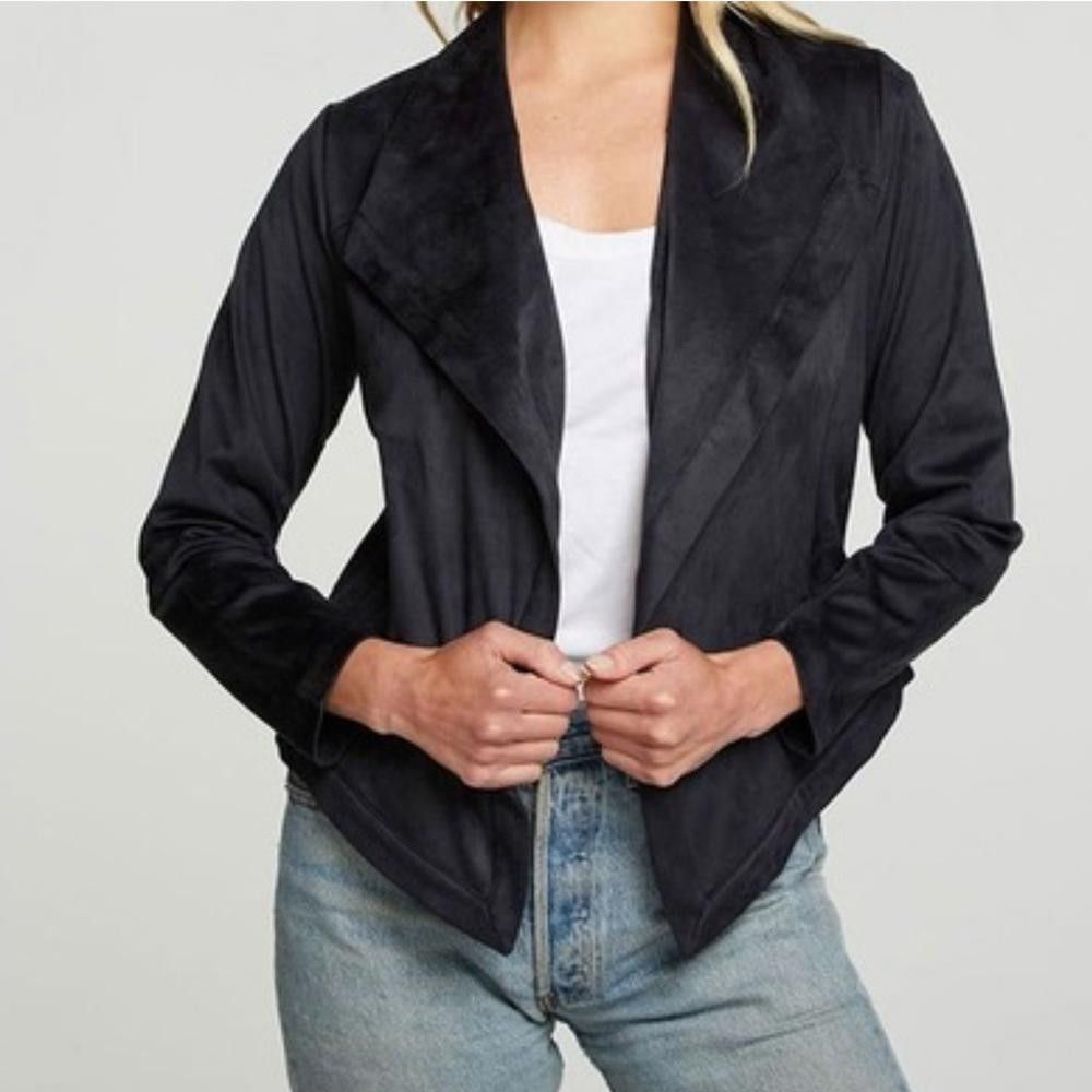 Chase Authentics Chaser I NWOT Faux Suede Open Front Jacket Small Size S / US 4 / IT 40 - 8 Thumbnail
