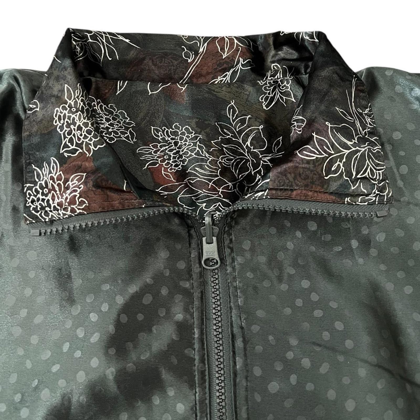 Other Vintage 80s Rafael Floral Reversible Jacket Size M / US 6-8 / IT 42-44 - 6 Thumbnail