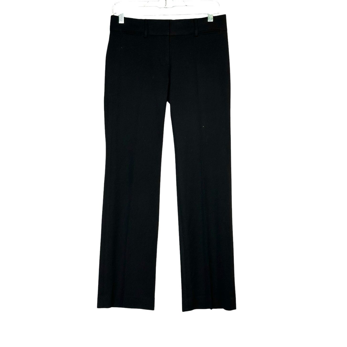 Loft Loft Marisa trouser black straight legs office pants size 0P Size 30" / US 8 / IT 44 - 1 Thumbnail