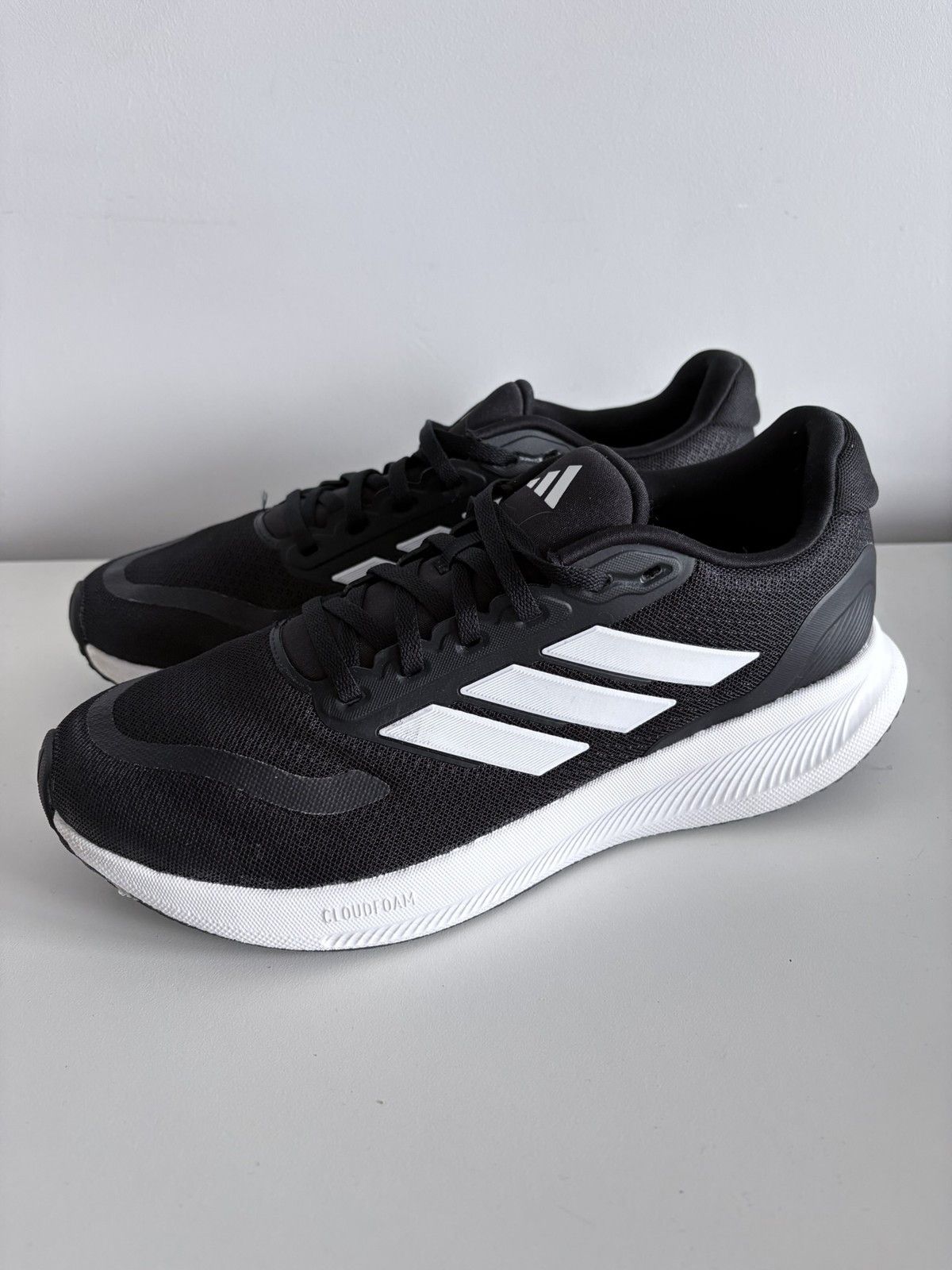Adidas Adidas Runfalcon Cloudfoam black men's size 42 Size US 9 / EU 42 - 1 Thumbnail