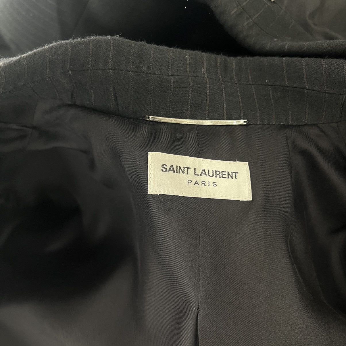 Saint Laurent Paris Saint Laurent Padded Blazer Size US L / EU 52-54 / 3 - 3 Thumbnail
