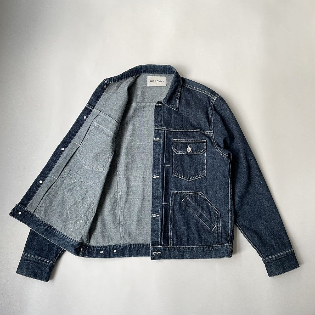 Our Legacy S/S 16 ‘Broken Twill’ Denim Jacket Size US M / EU 48-50 / 2 - 10 Thumbnail