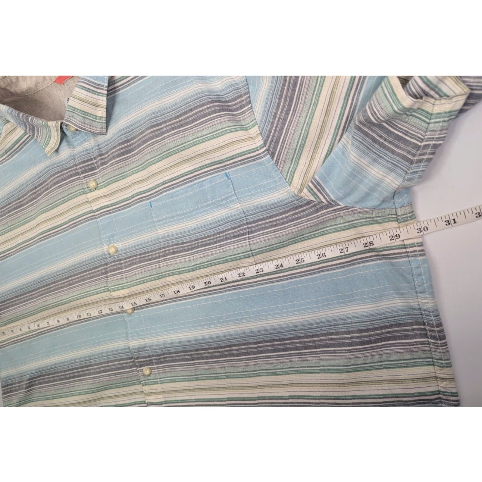 Tommy Bahama Tommy Bahama Shirt Mens 3XL Button Up Short Sleeve Striped Multicolor Summer Size US XXL / EU 58 / 5 - 5 Thumbnail