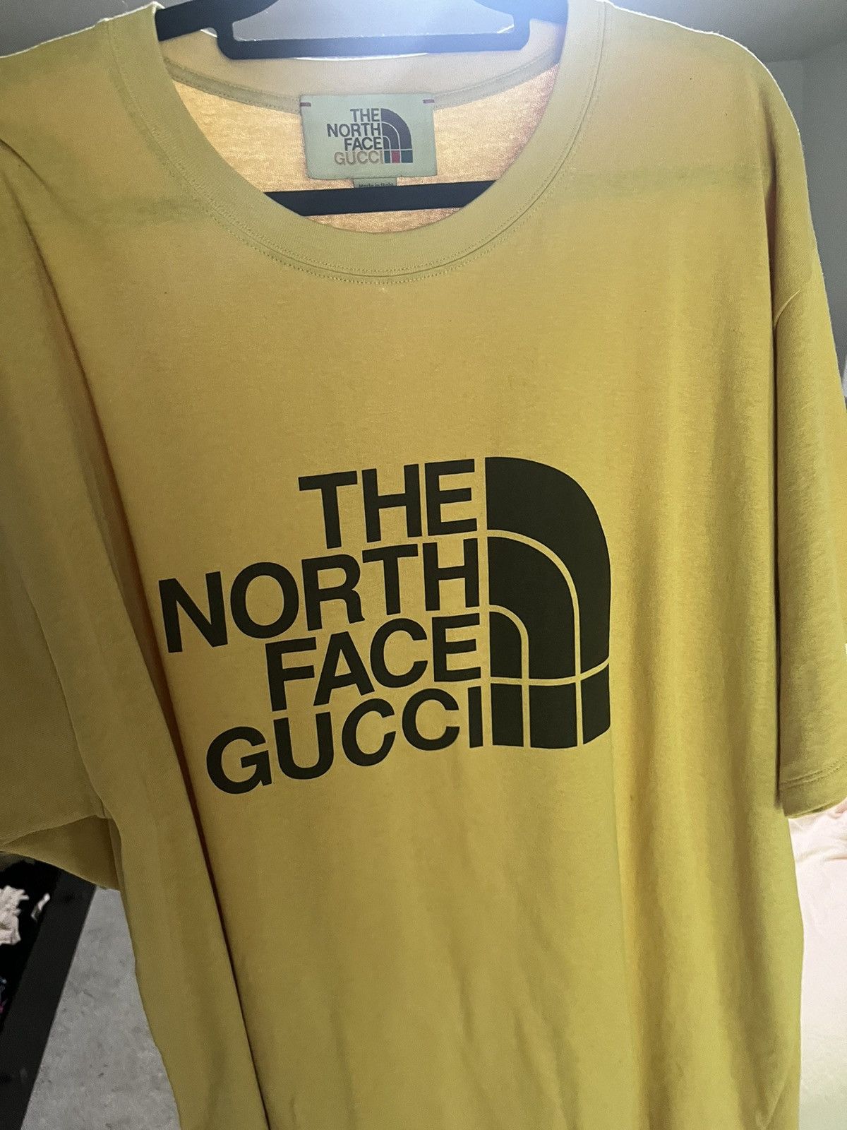 Gucci x The North Face Oversize T-Shirt Gold