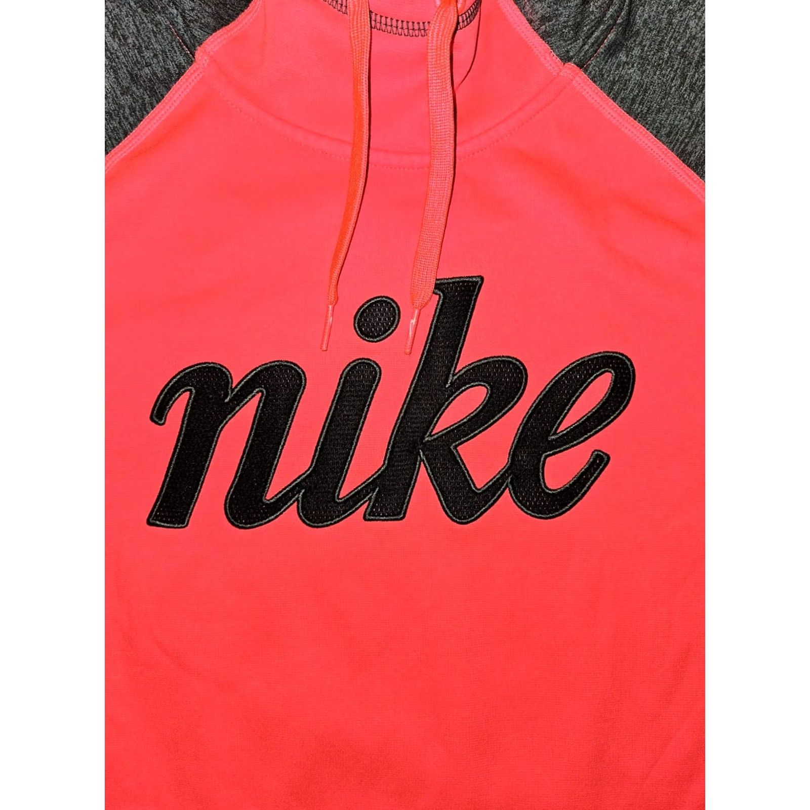 Nike Nike Therma Fit Hoodie Women's Large Long Sleeve Hooded Drawstring Orange Active Size L / US 10 / IT 46 - 5 Thumbnail