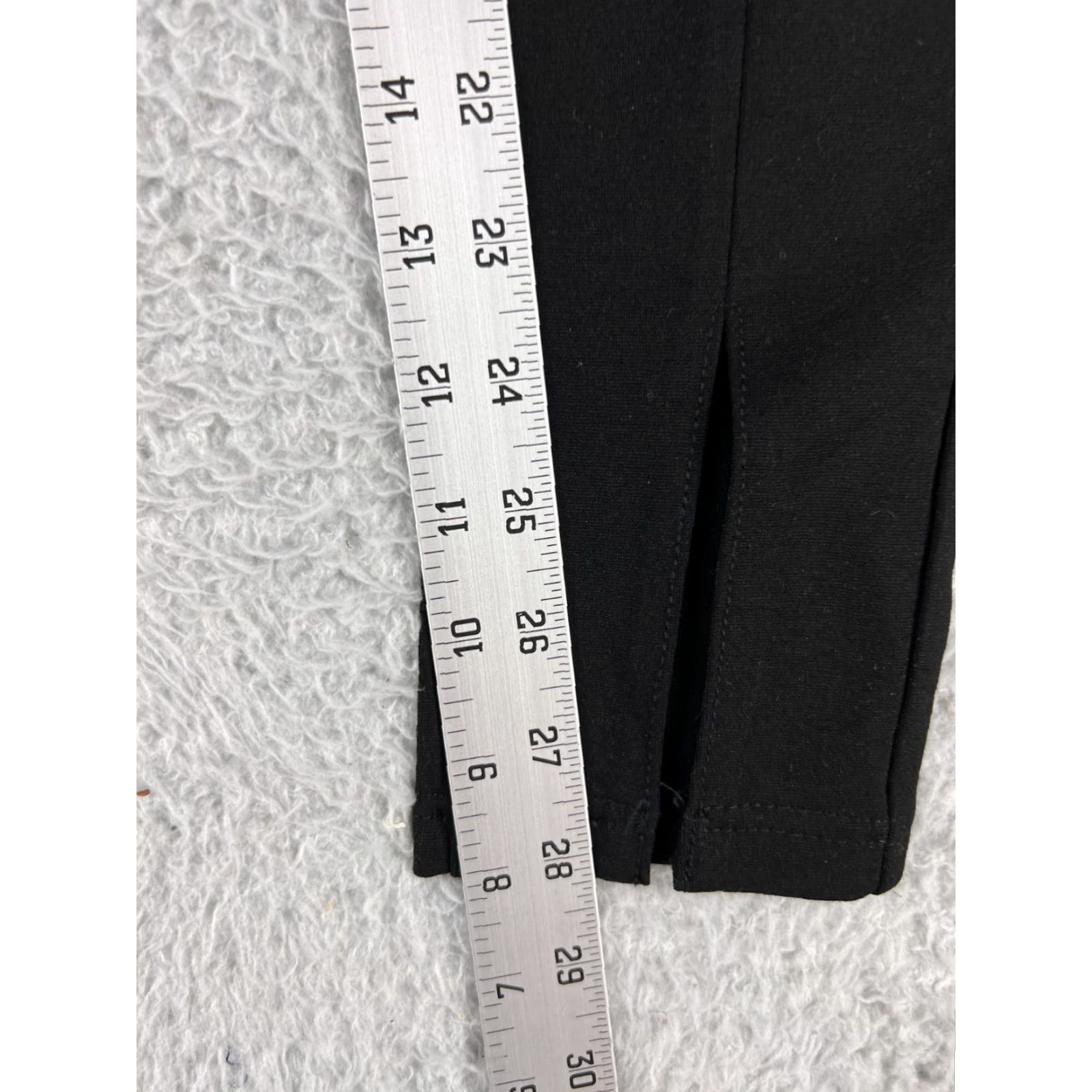 Vintage BLANKNYC Womens Black Leggings Skinny Pockets 25 Pants Rayon Blend Pull On Inseam 28in Casual Activewear Womens Size 30" / US 8 / IT 44 - 7 Thumbnail