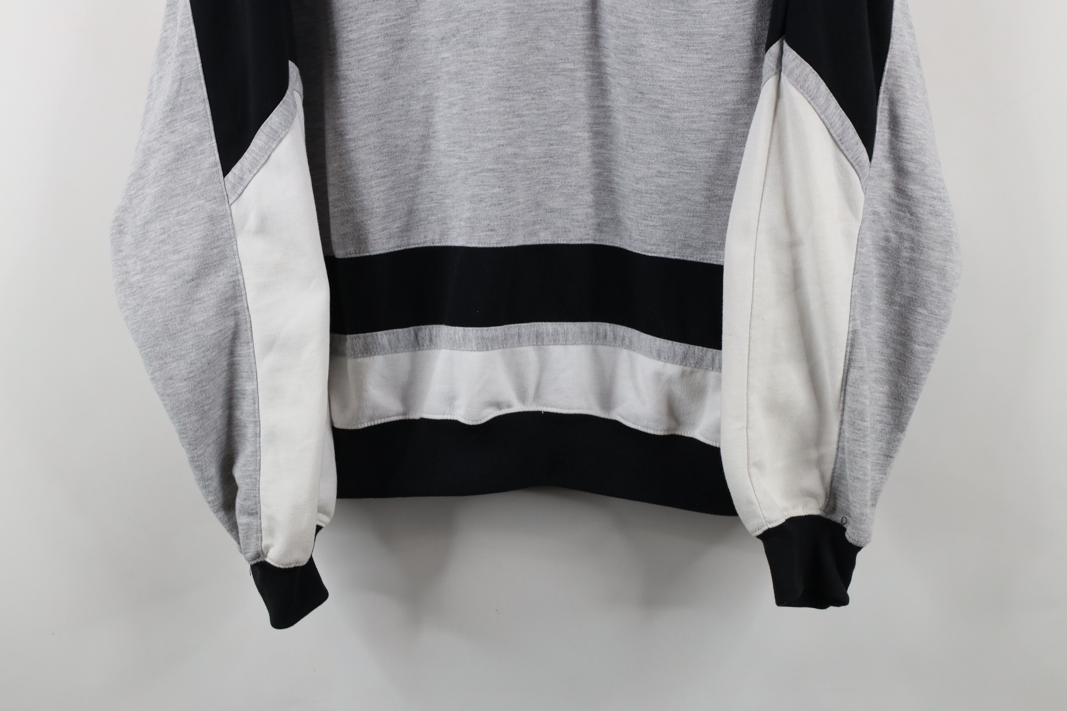 Vintage Vintage 90s Streetwear Block Collared Pullover Polo Shirt Size US L / EU 52-54 / 3 - 3 Thumbnail