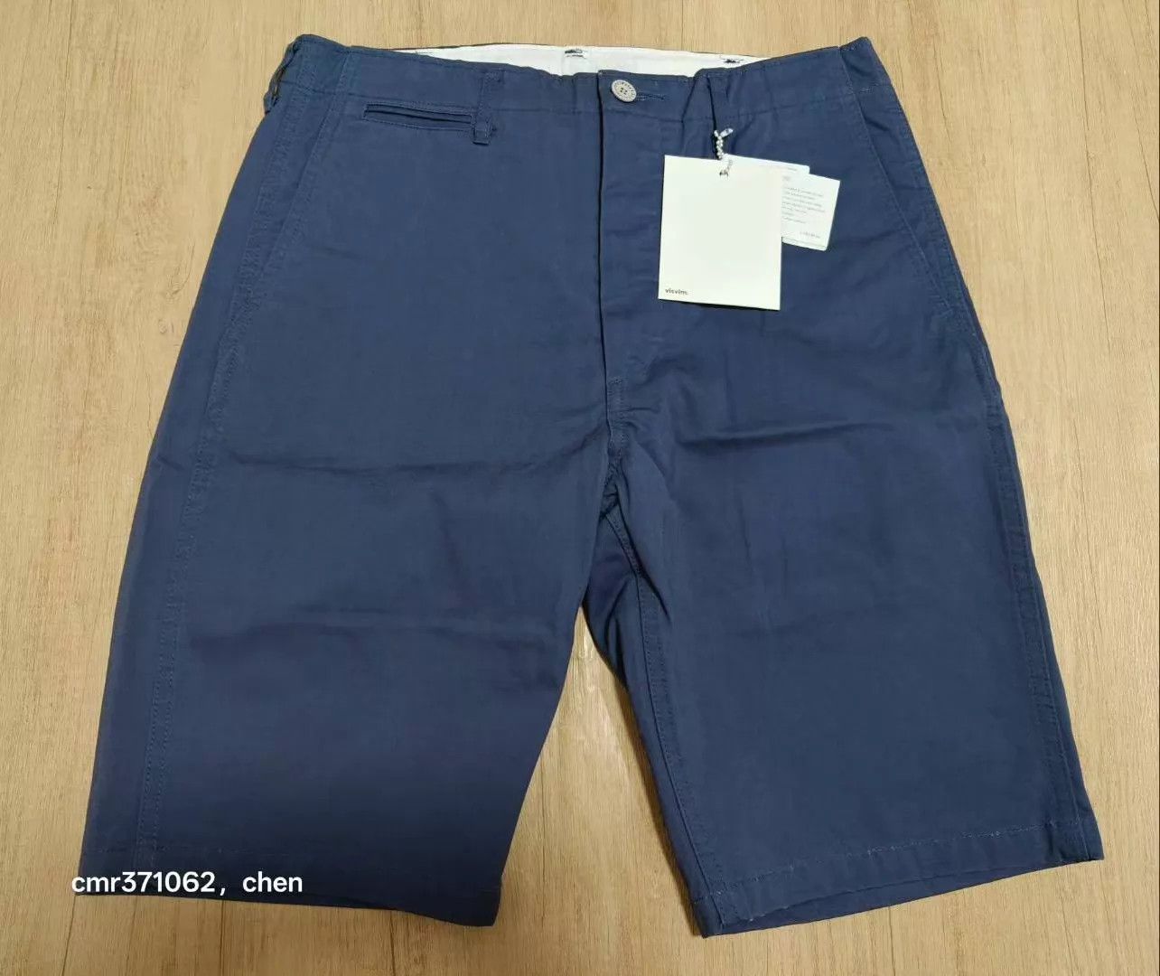 Visvim visvim 18ss new navy chino shorts size 2 Size US 32 / EU 48 - 1 Thumbnail
