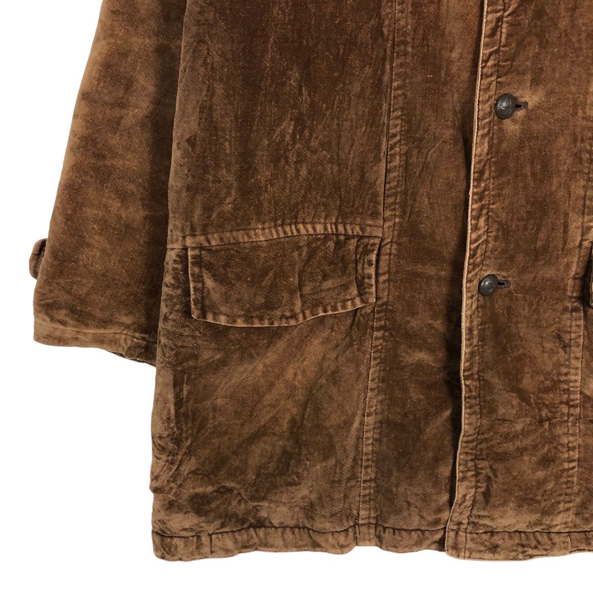 Japanese Brand 🔥Vintage Suede Jacket Monteviso Italy Mink Fur Lining Size US L / EU 52-54 / 3 - 4 Thumbnail