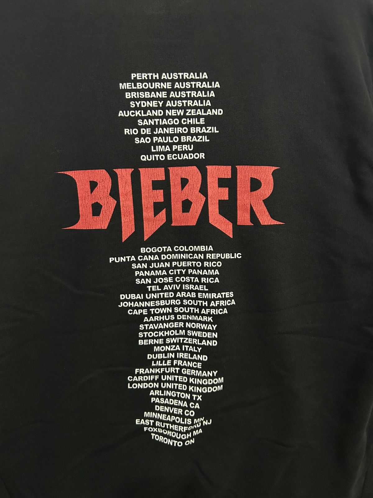 Justin Bieber × Vintage Sunfaded Justin Bieber sweatshirt Size US M / EU 48-50 / 2 - 4 Thumbnail