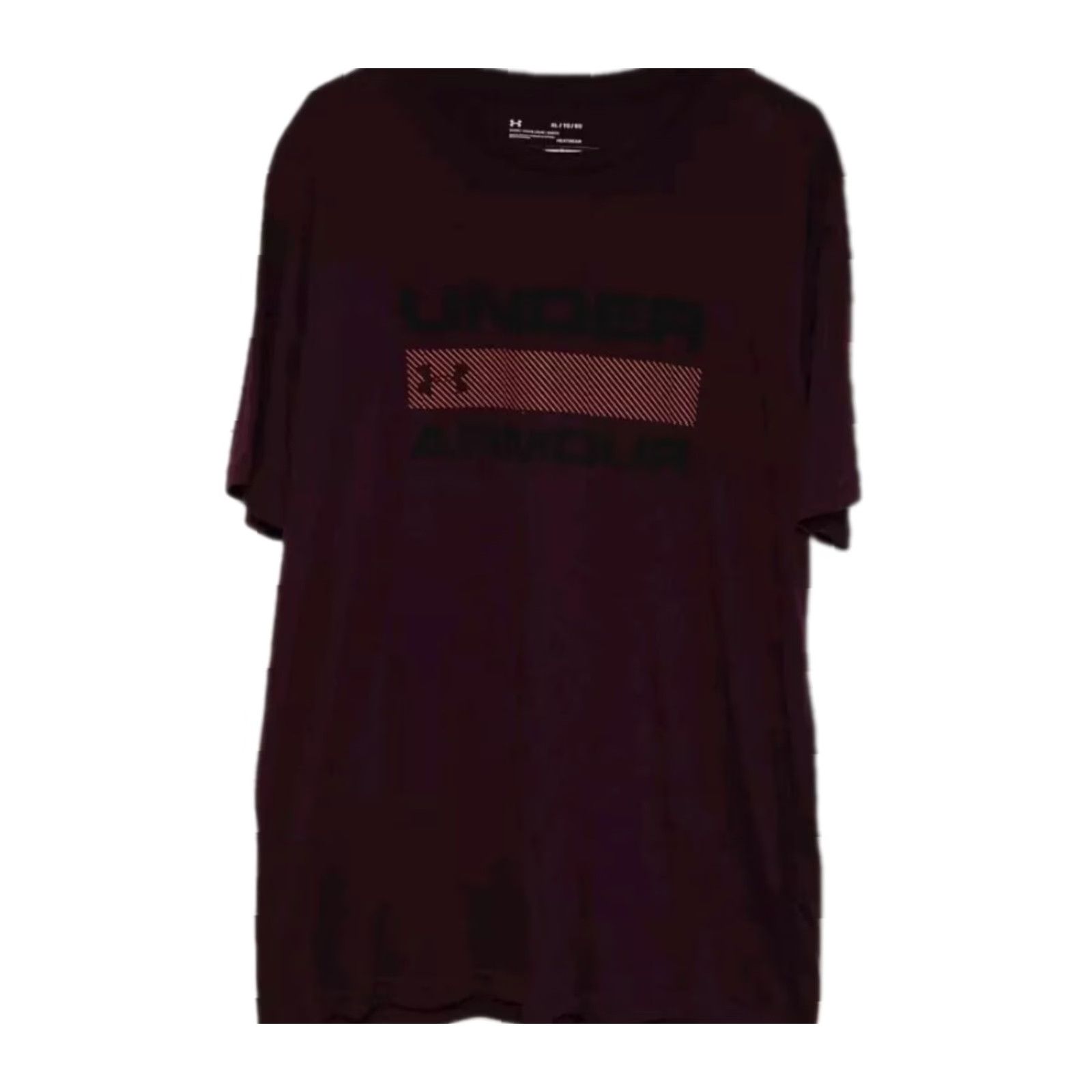 Under Armour Under Armour T-Shirt Mens XL Burgundy HeatGear Athletic Short Sleeve Tee Shirt Size US XL / EU 56 / 4 - 2 Thumbnail