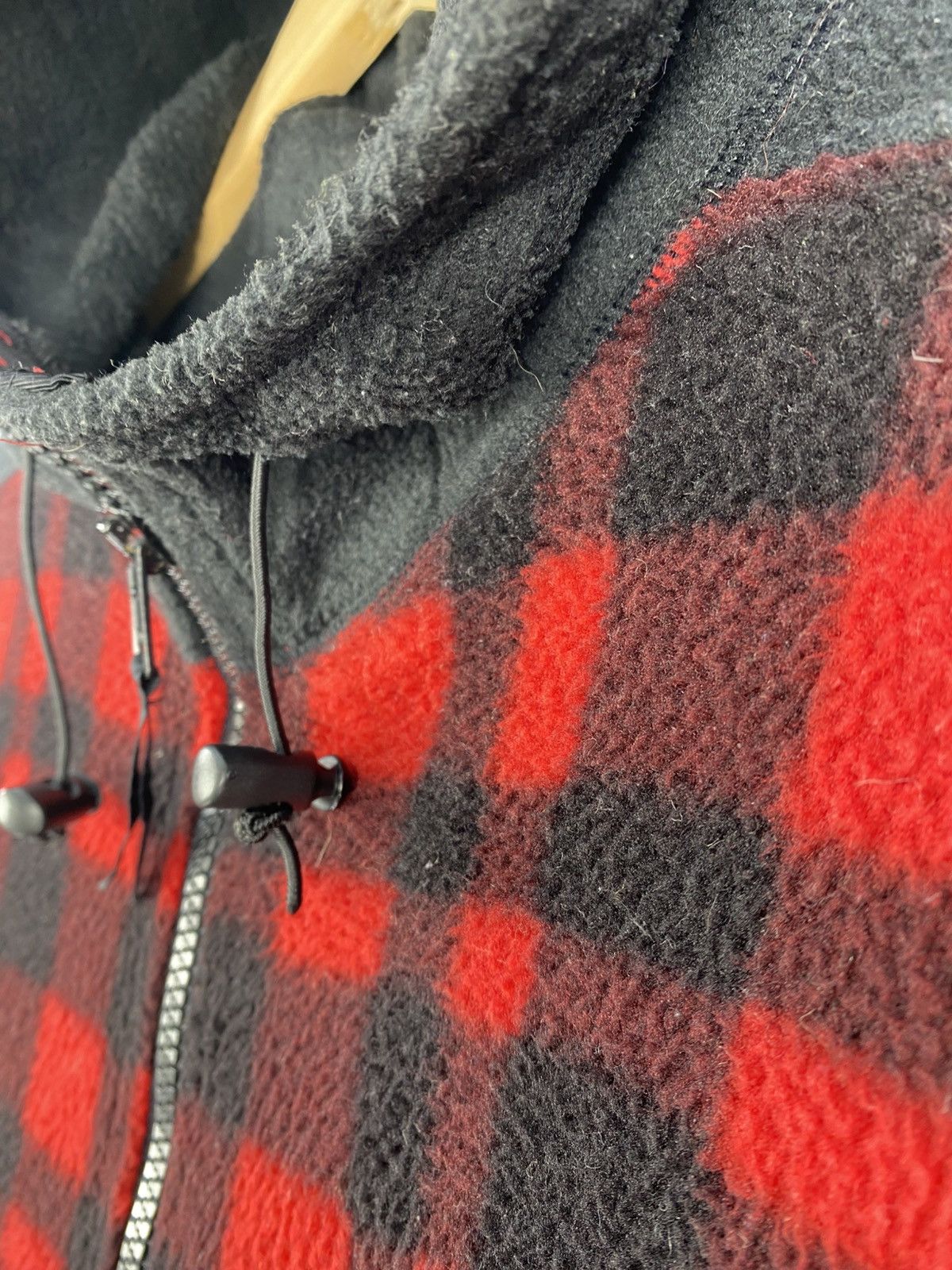Helly Hansen Helly Hansen Vintage Fleece Hoodie Jacket Checkered Size US XXL / EU 58 / 5 - 8 Thumbnail