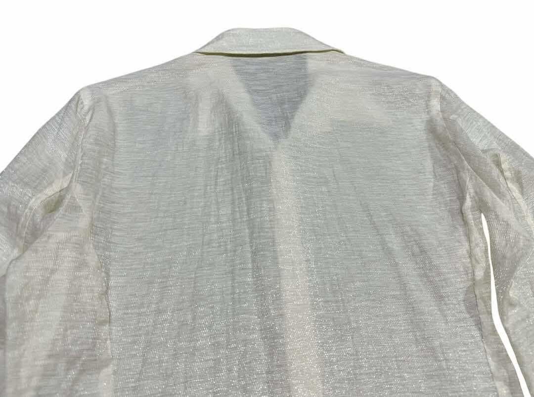 5351 POUR LES HOMMES 🔥Sick Y2K 5351 Pour Les Hommes Hemp Woven Shirt Long Sleeve Size US M / EU 48-50 / 2 - 6 Thumbnail