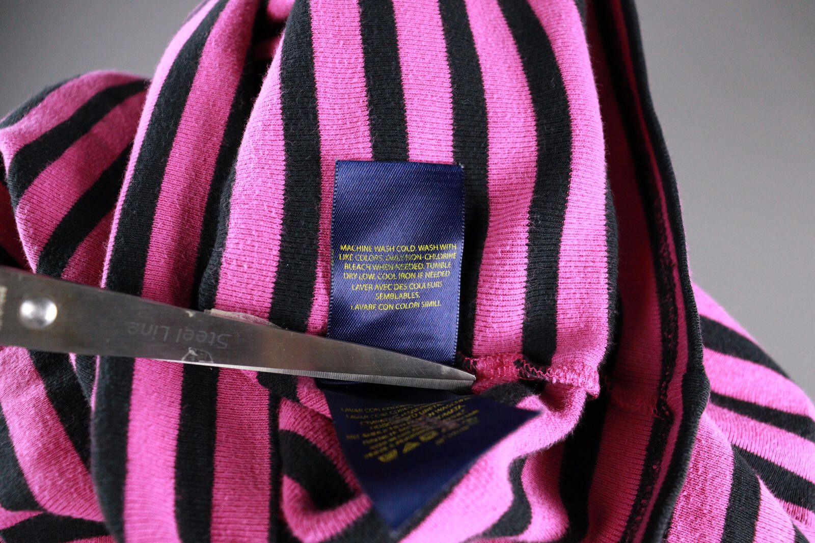 Polo Ralph Lauren Ladies Polo Ralph Lauren Pink Casual Stripe Sweater Size S Size S / US 4 / IT 40 - 9 Thumbnail