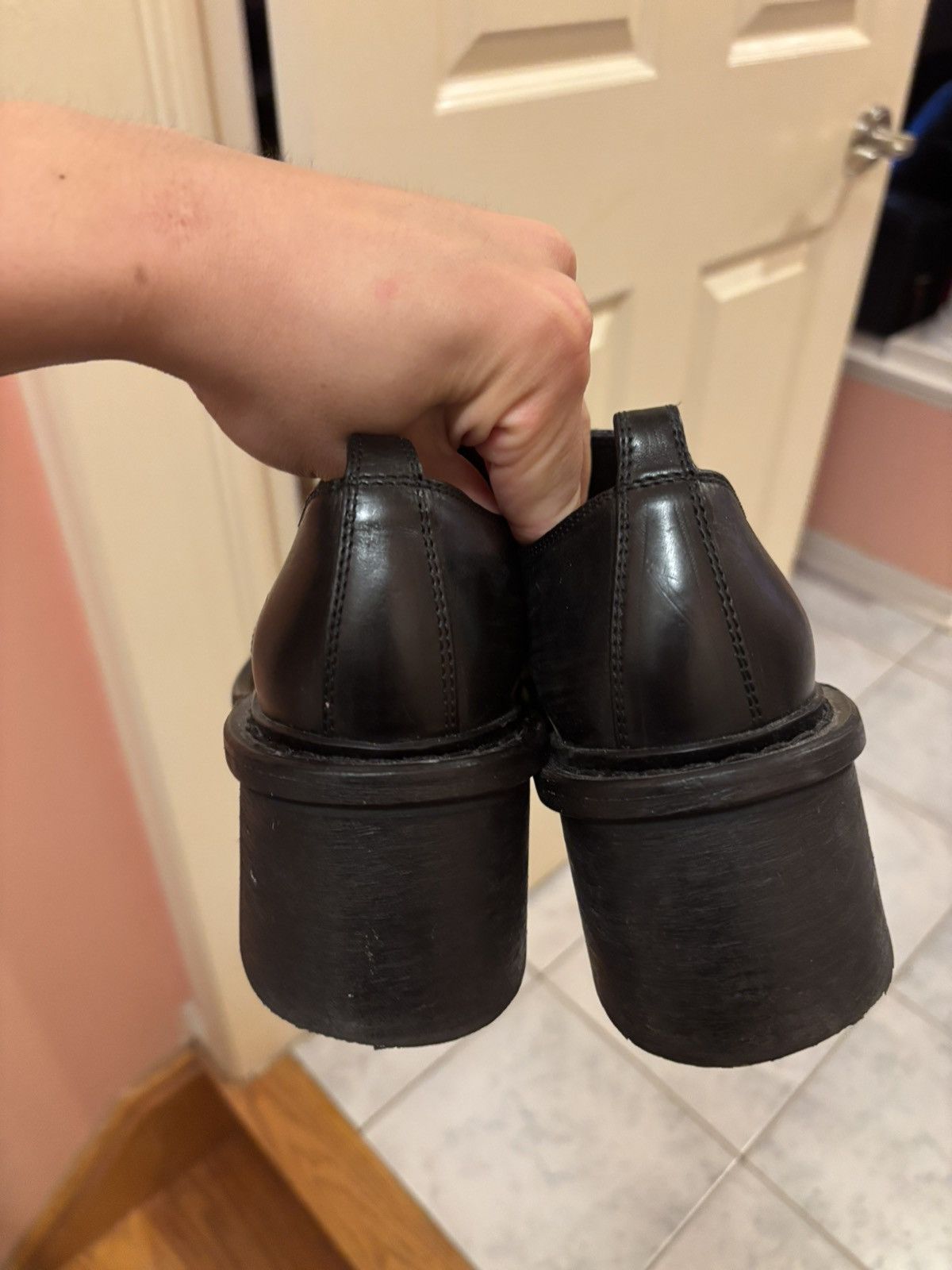 Ann Demeulemeester ANN DEMEULEMEESTER HEELED OXFORD DERBY Size US 7 / IT 37 - 4 Thumbnail