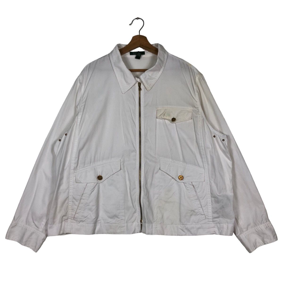 Polo Ralph Lauren 🔥Bomber Hunting Cargo Jacket Ralph Lauren Green Label Size US M / EU 48-50 / 2 - 2 Thumbnail
