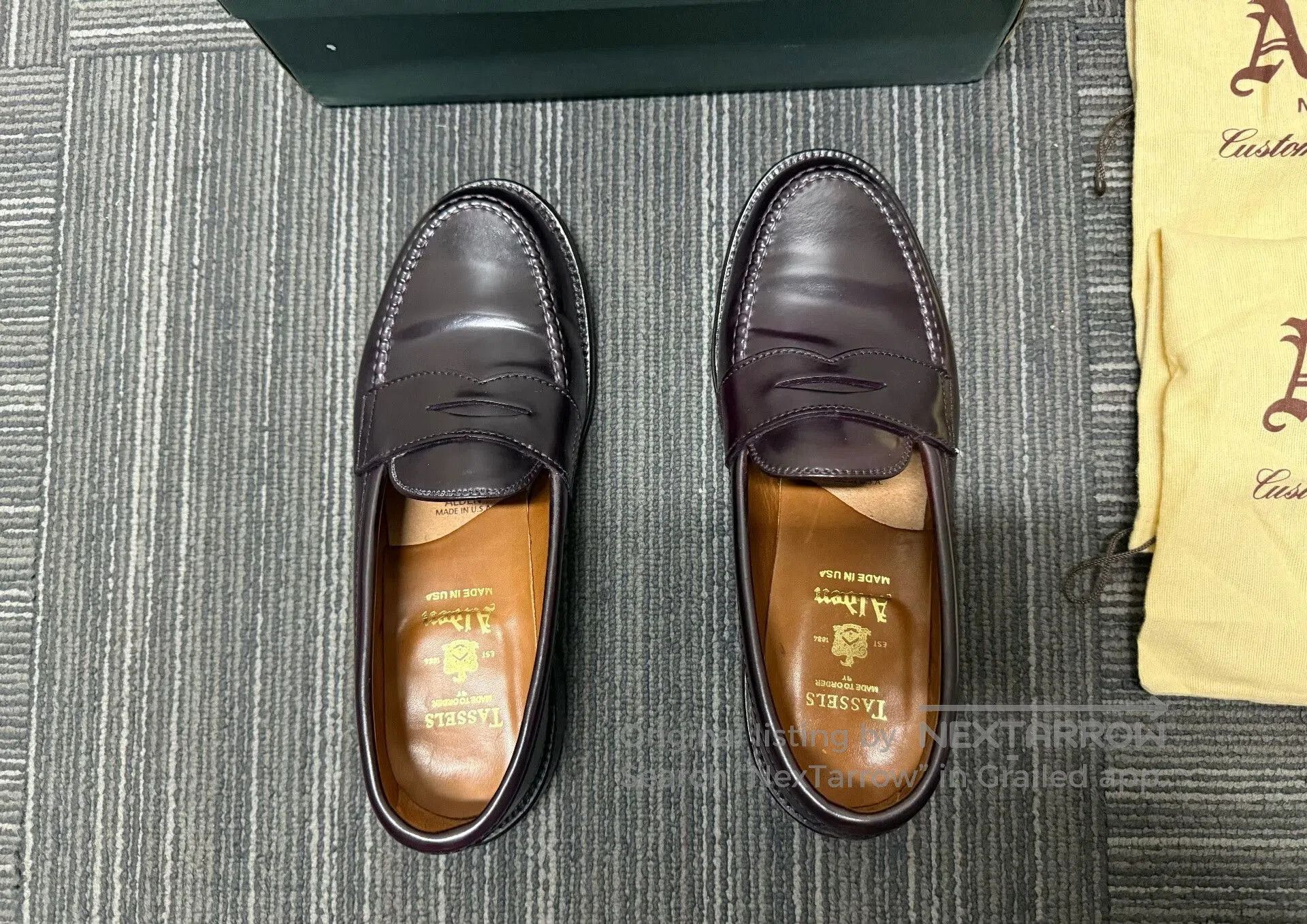 Alden Alden 986 Shell Cordovan Shoes. Size US 8 / EU 41 - 3 Thumbnail