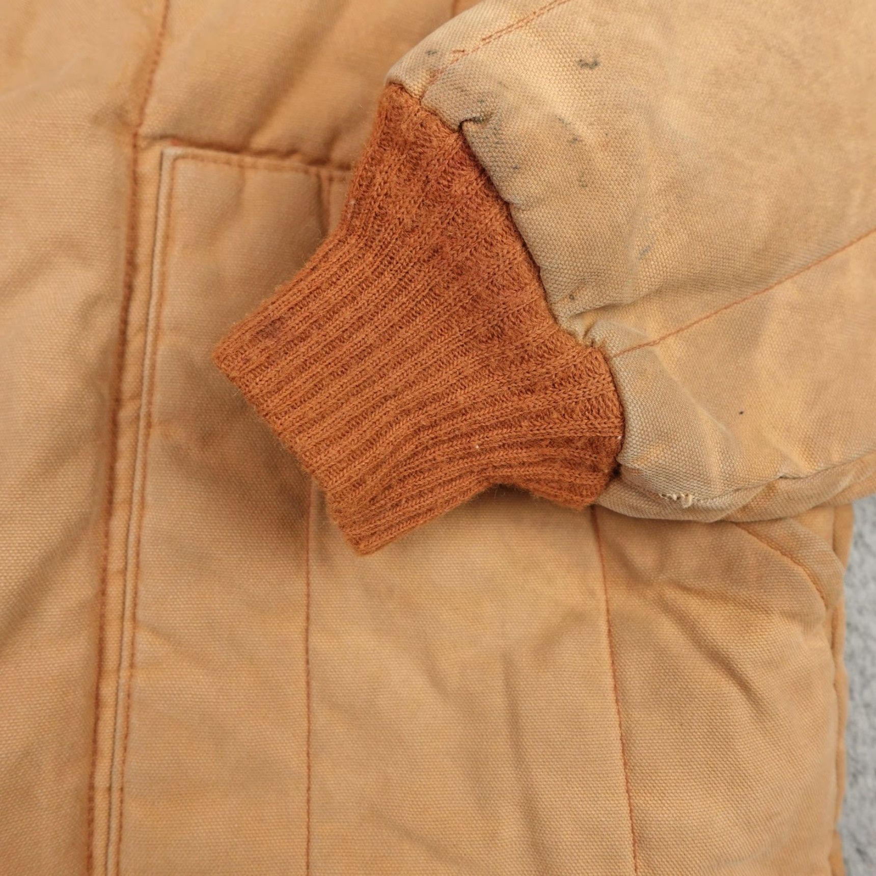 Walls VINTAGE Walls Jacket Mens 2XL Tan Brown Corduroy Collar Workwear USA 90s Size US XXL / EU 58 / 5 - 7 Thumbnail