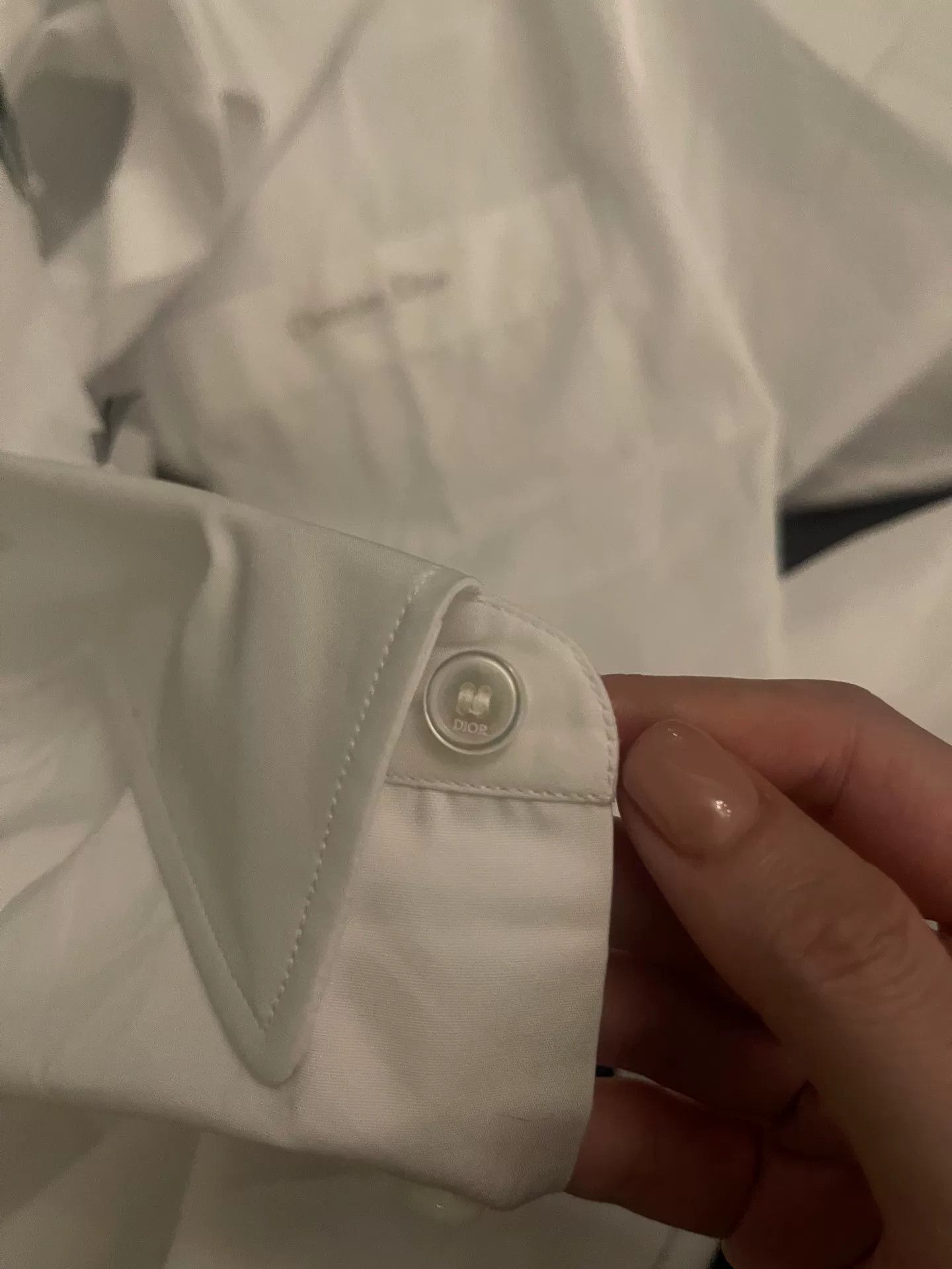 Dior brand Dior white men’s shirt Size US M / EU 48-50 / 2 - 5 Thumbnail