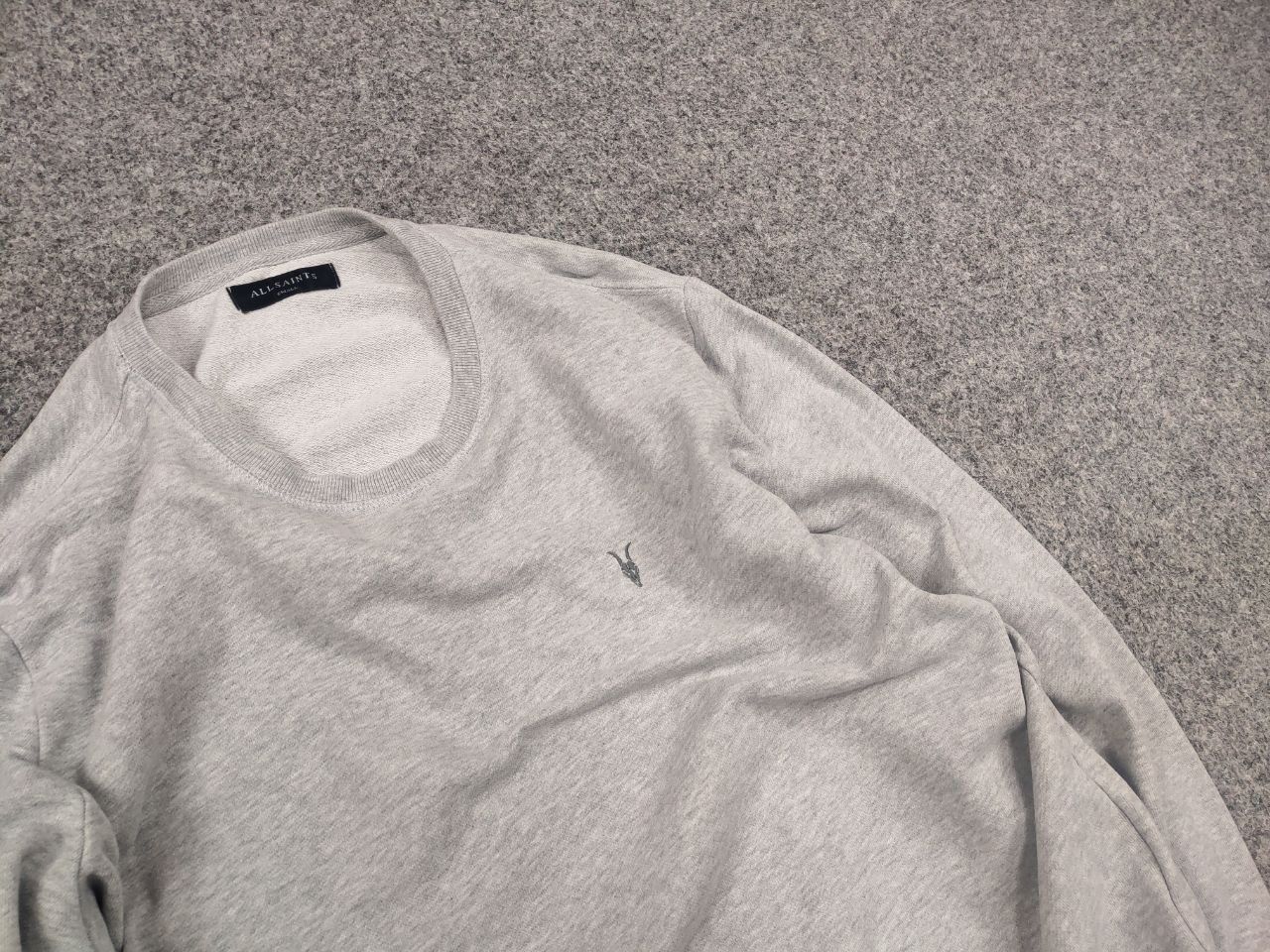 Allsaints Allsaints raven crew neck ramskull Gray Sweatshirt Size US S / EU 44-46 / 1 - 4 Thumbnail