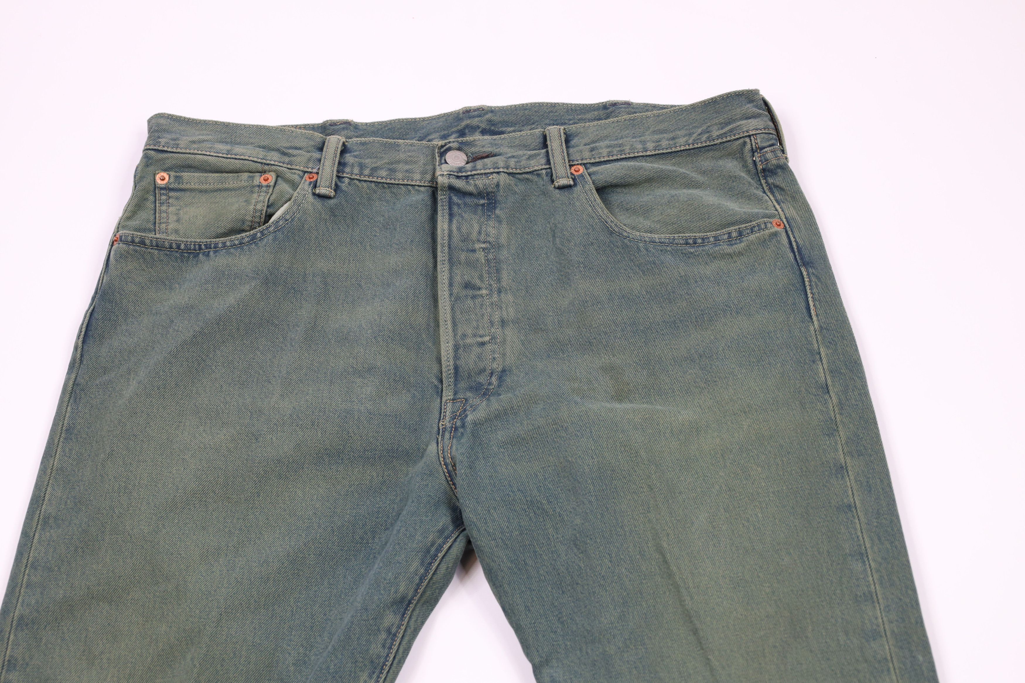 Levi's × Vintage Vintage Y2K Levis 501xx CT Fly Custom Tapered Denim Jeans Size US 38 / EU 54 - 2 Thumbnail