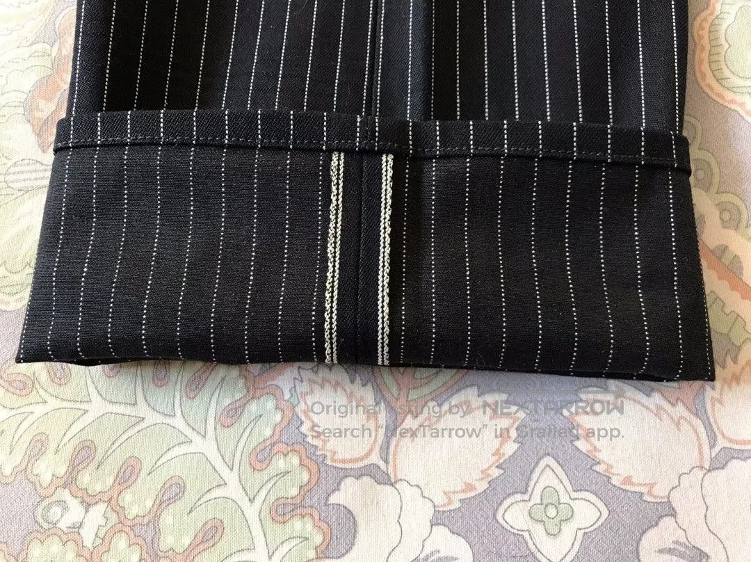 Rising Sun & Co. Rising Sun Indigo Striped Work Pants. Size US 29 - 7 Thumbnail