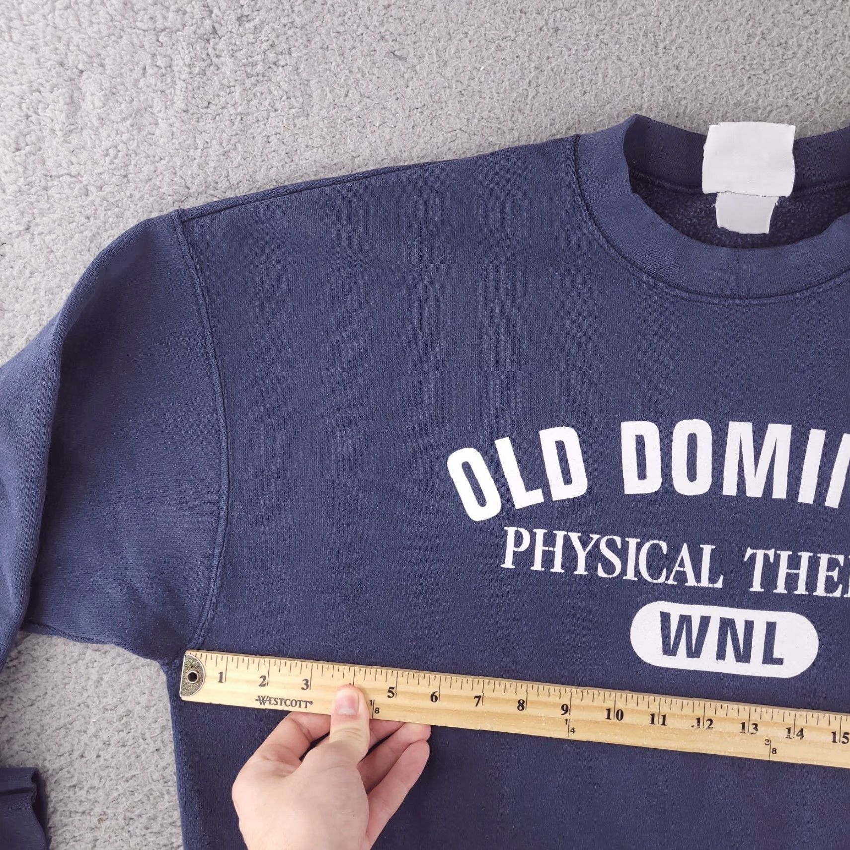 Lee VINTAGE Lee Sweatshirt Mens XL Blue Heavyweight Crewneck ODU Old Dominion Size US XL / EU 56 / 4 - 5 Thumbnail