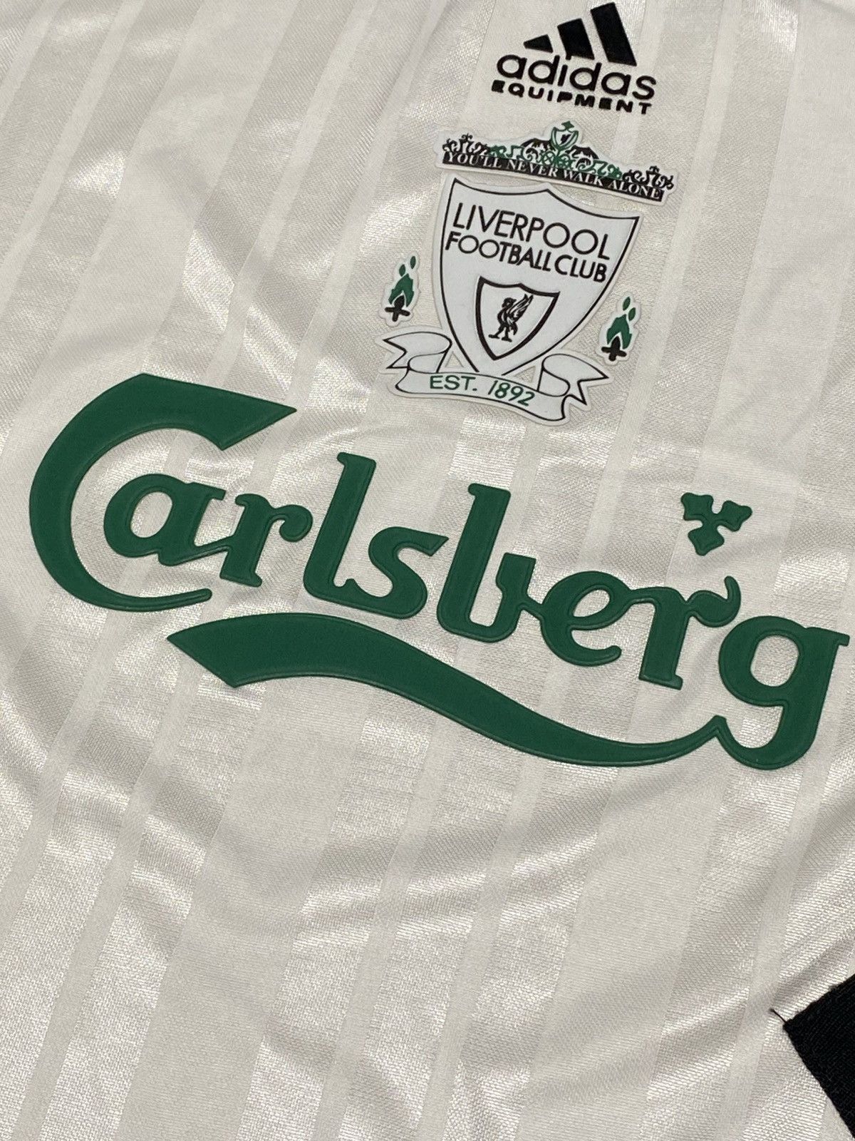 Adidas 1993/1995 Adidas Liverpool Calsberg Jersey Soccer Football Size US M / EU 48-50 / 2 - 4 Thumbnail