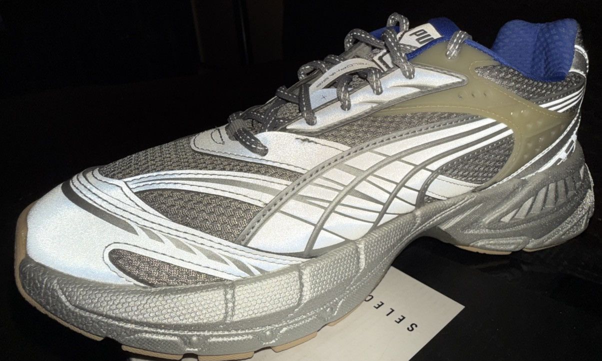 Puma Puma Select Velophasis “Bionic” silver/blue shoes NEW w/ Box Size US 8.5 / EU 41-42 - 12 Thumbnail