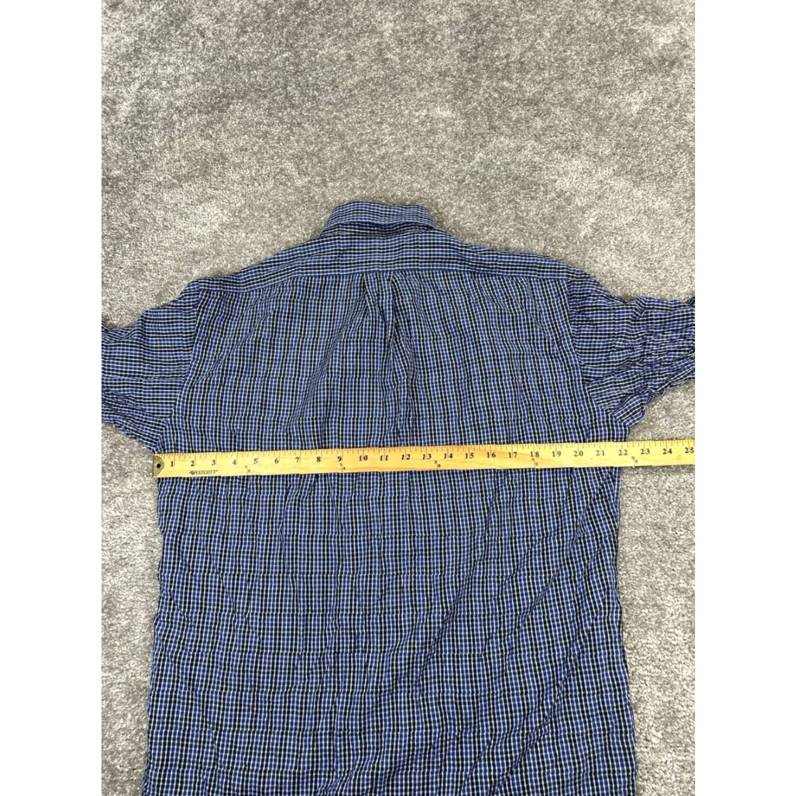 Ralph Lauren Ralph Lauren Shirt Mens Small Blue Black Cotton Button-Up Collection Shirt Short or Long Sleeve? Size US S / EU 44-46 / 1 - 4 Thumbnail