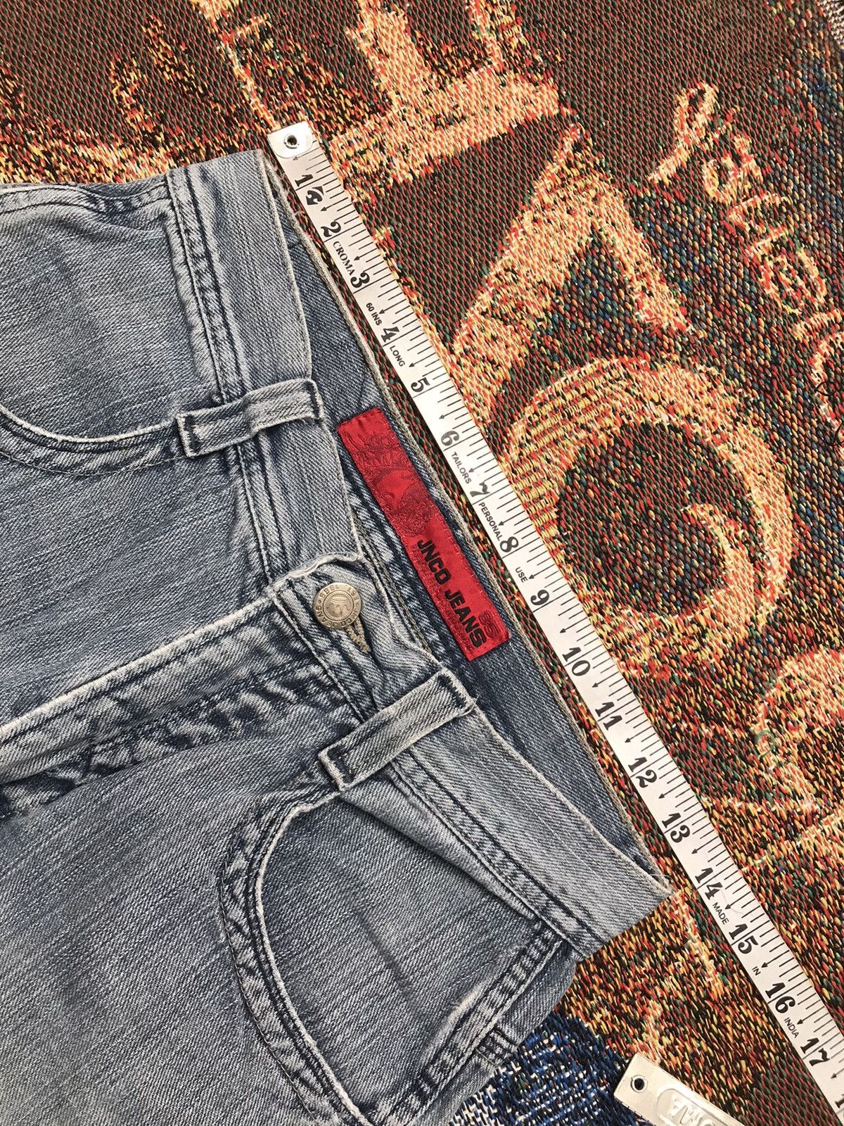JNCO vintage Jnco dragon 🐉 embroidered damaged denim Size 28" / US 6 / IT 42 - 7 Thumbnail