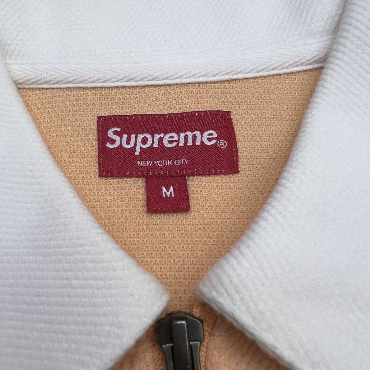 Supreme Supreme 17S/S Half Zip Rugby Peach Size M Size US M / EU 48-50 / 2 - 6 Thumbnail