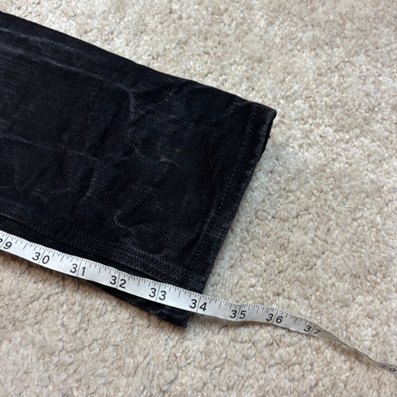 Brave Star Selvage Brave Star Selvedge The Slim Straight Black Jeans Mens 29x34 Size US 29 - 10 Thumbnail