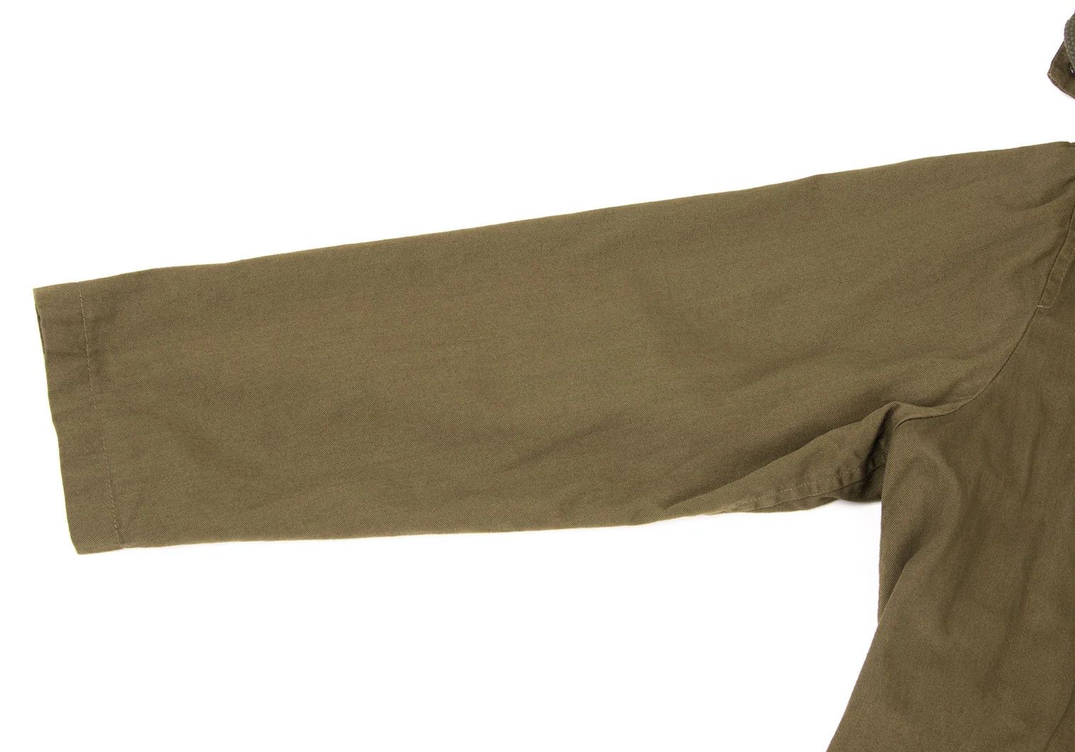 Yohji Yamamoto Yohji Yamamoto Hooded Coat in Khaki Size US M / EU 48-50 / 2 - 5 Thumbnail
