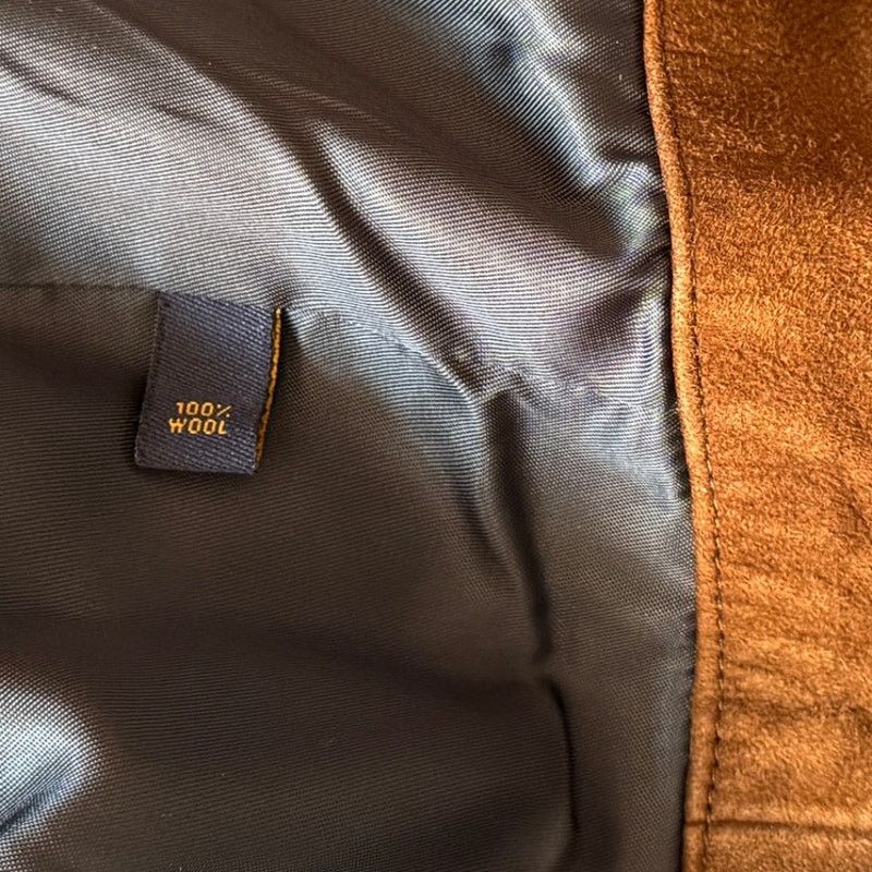 Coach Coach Navy Blue Corduroy Trench Coat with Suede Details Size US L / EU 52-54 / 3 - 4 Thumbnail