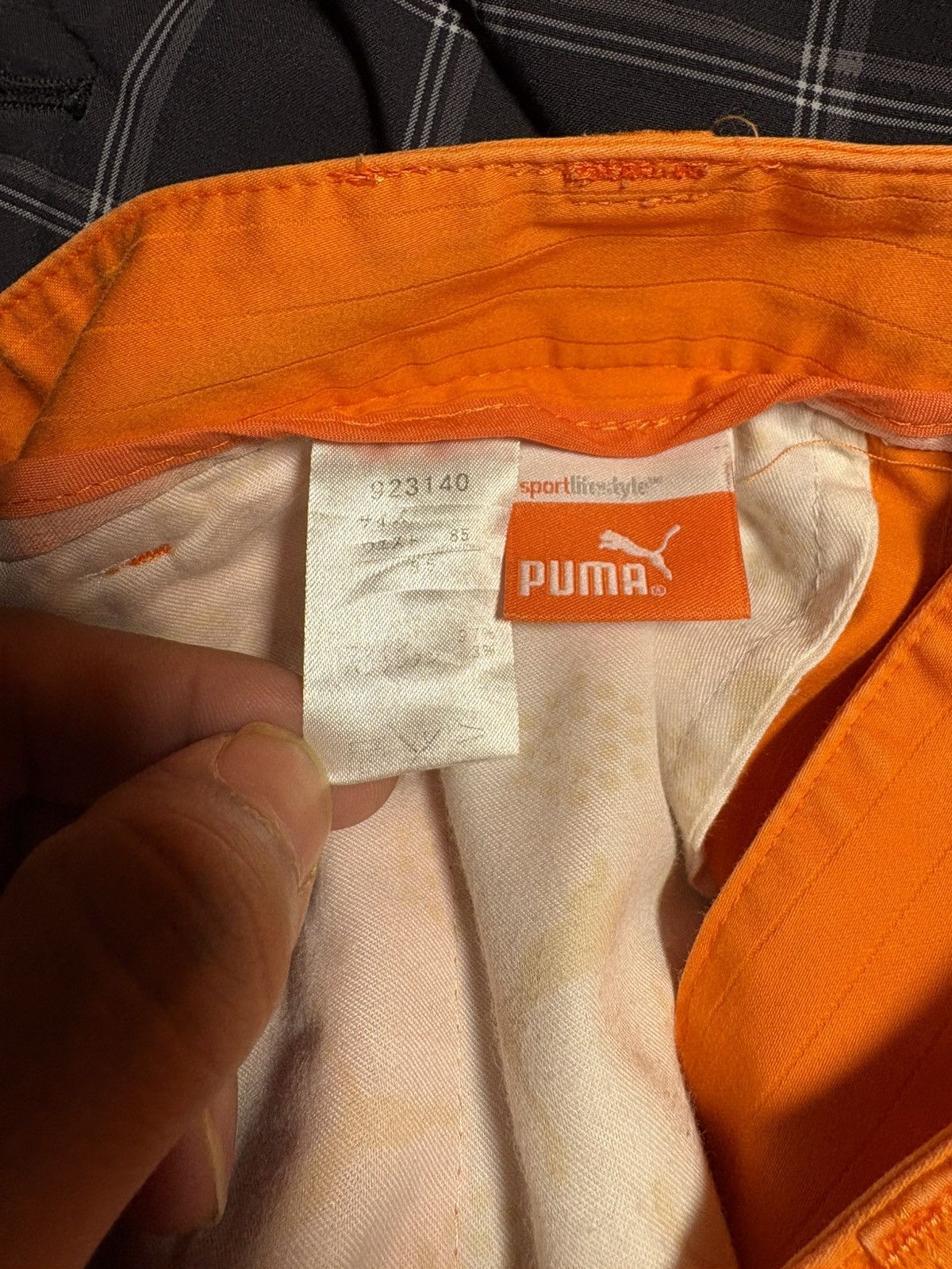 Puma Puma "SportLifestyle" Ripstop Cargo Pants - Electric Orange Size US 30 / EU 46 - 9 Thumbnail
