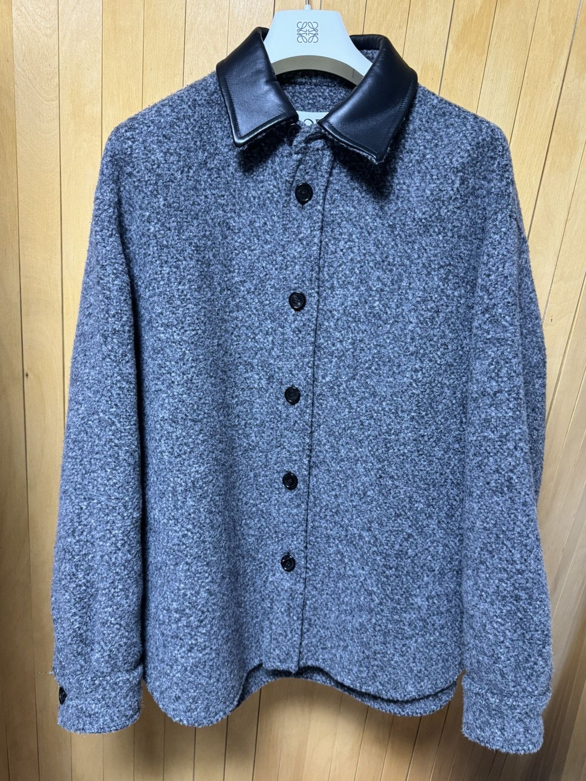 Loewe Loewe Overshirt in wool and cashmere blend Size US S / EU 44-46 / 1 - 5 Thumbnail